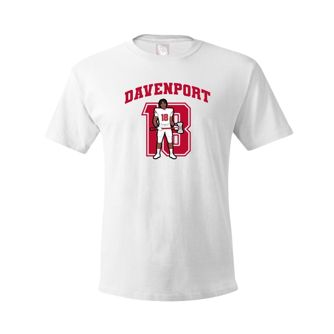 Tee — Number in White