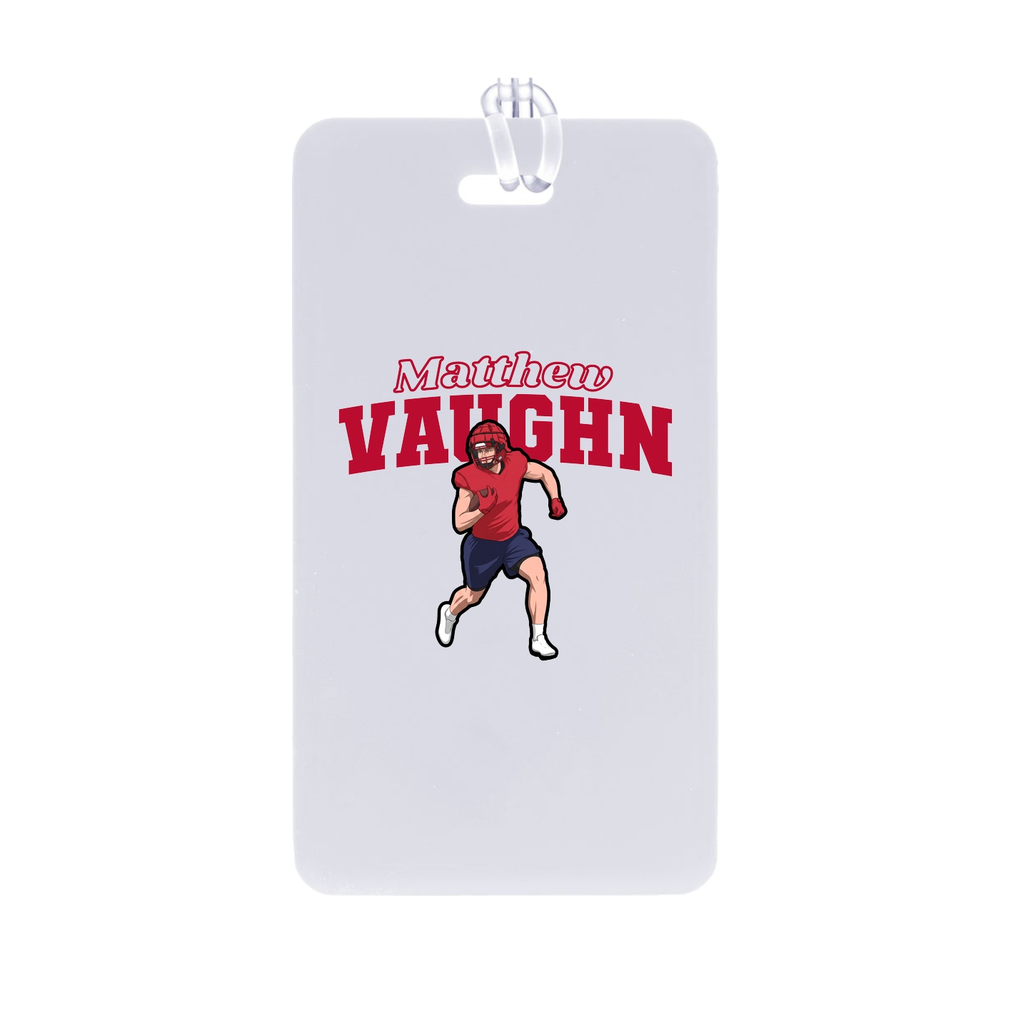 Bag Tag — Name Arch in Classic