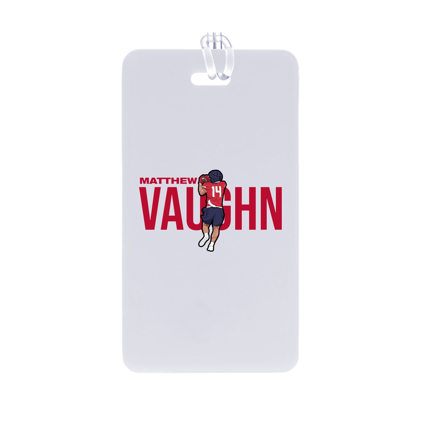 Bag Tag — Player Name in Classic