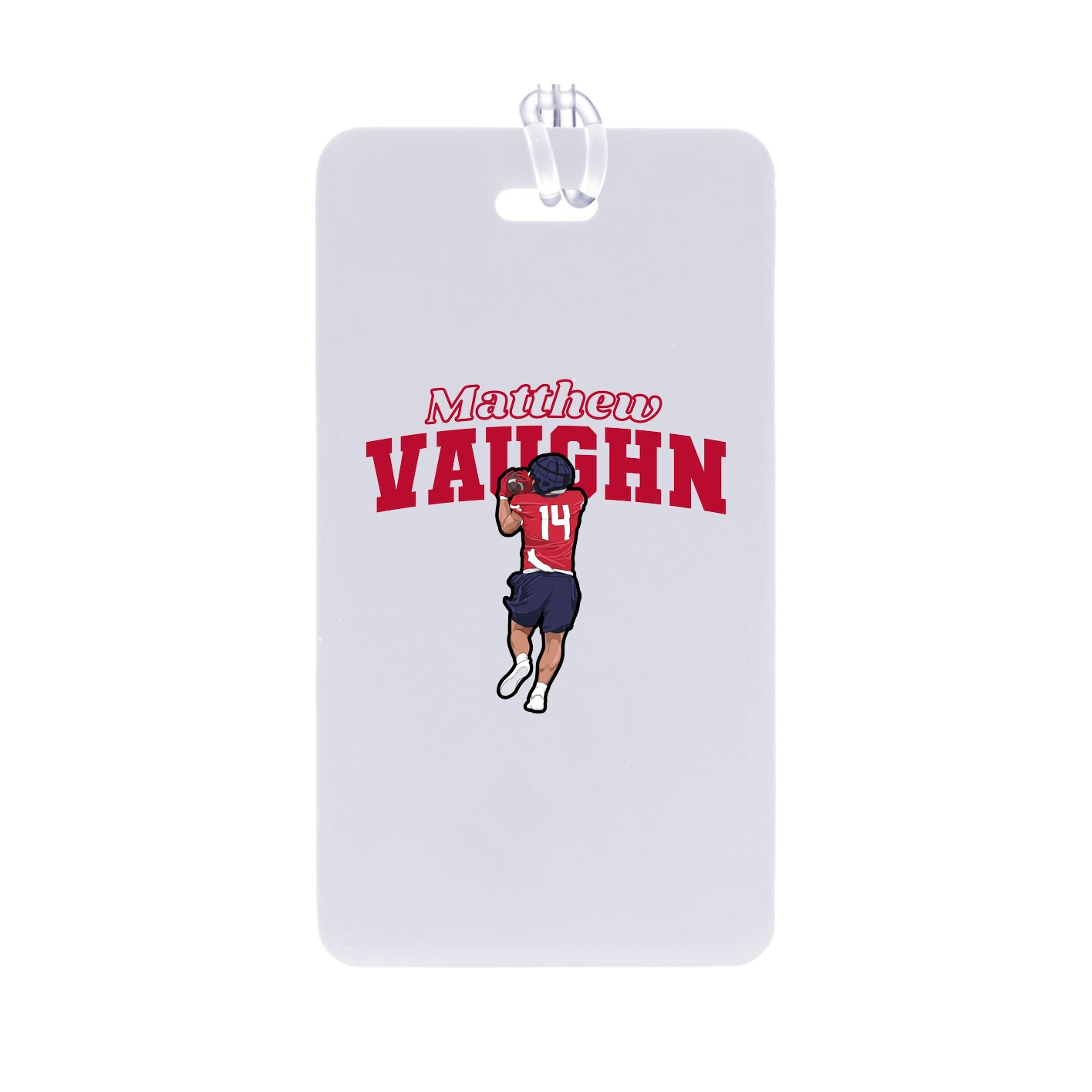 Bag Tag — Name Arch in Classic