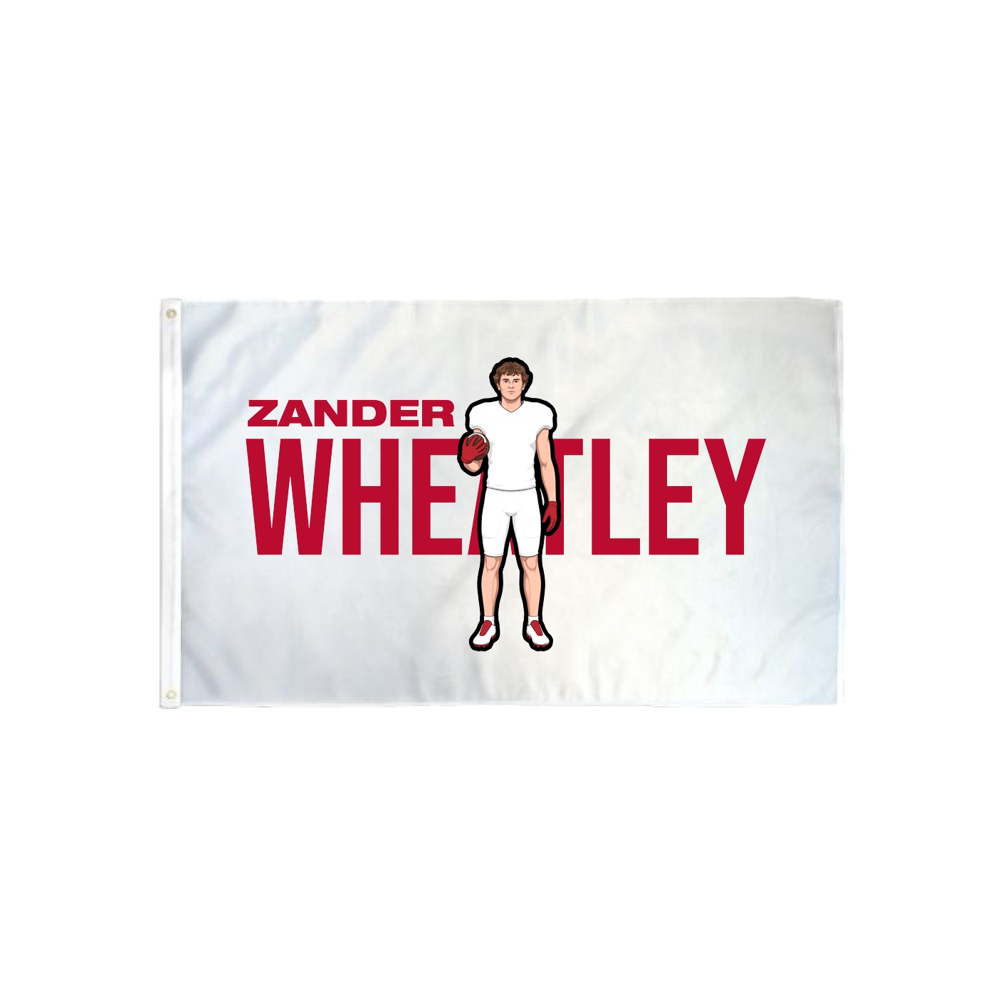 3x5 Flag — Player Name in Classic
