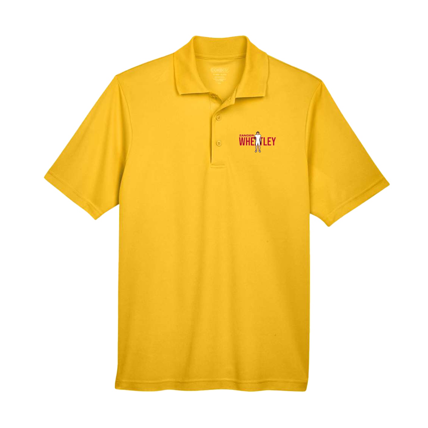 Performance Polo — Player Name in Gold