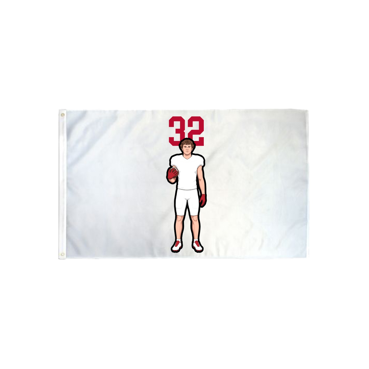 3x5 Flag — Number Top in Classic