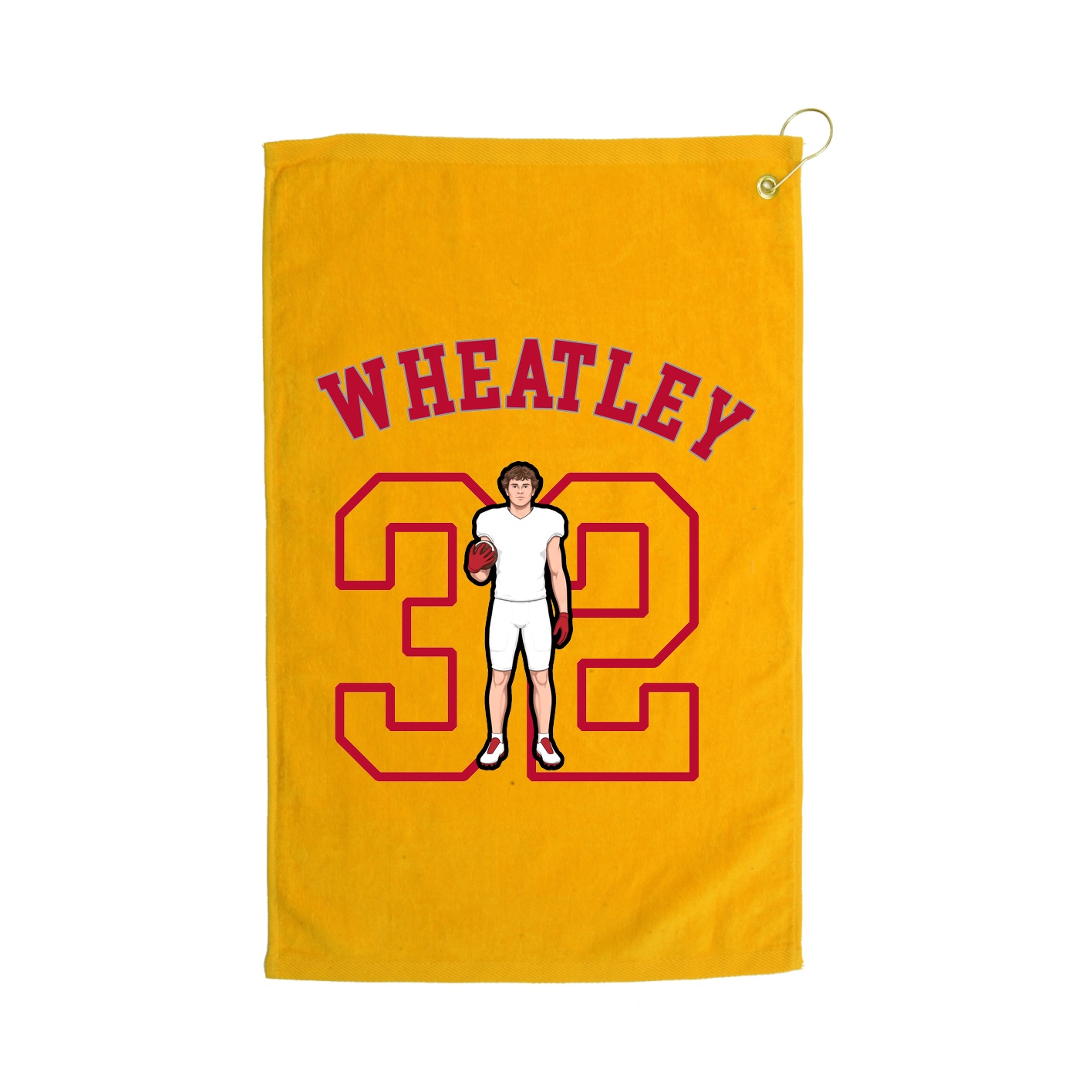 Golf Towel — Shirsey Arch in Gold