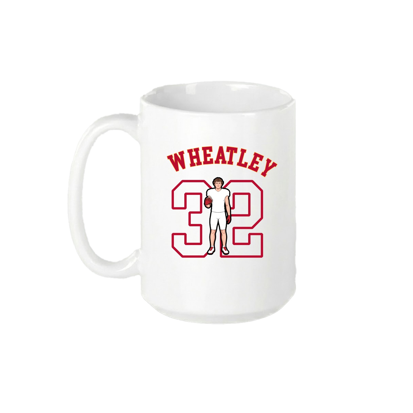 15oz Coffee Mug — Shirsey Arch in White
