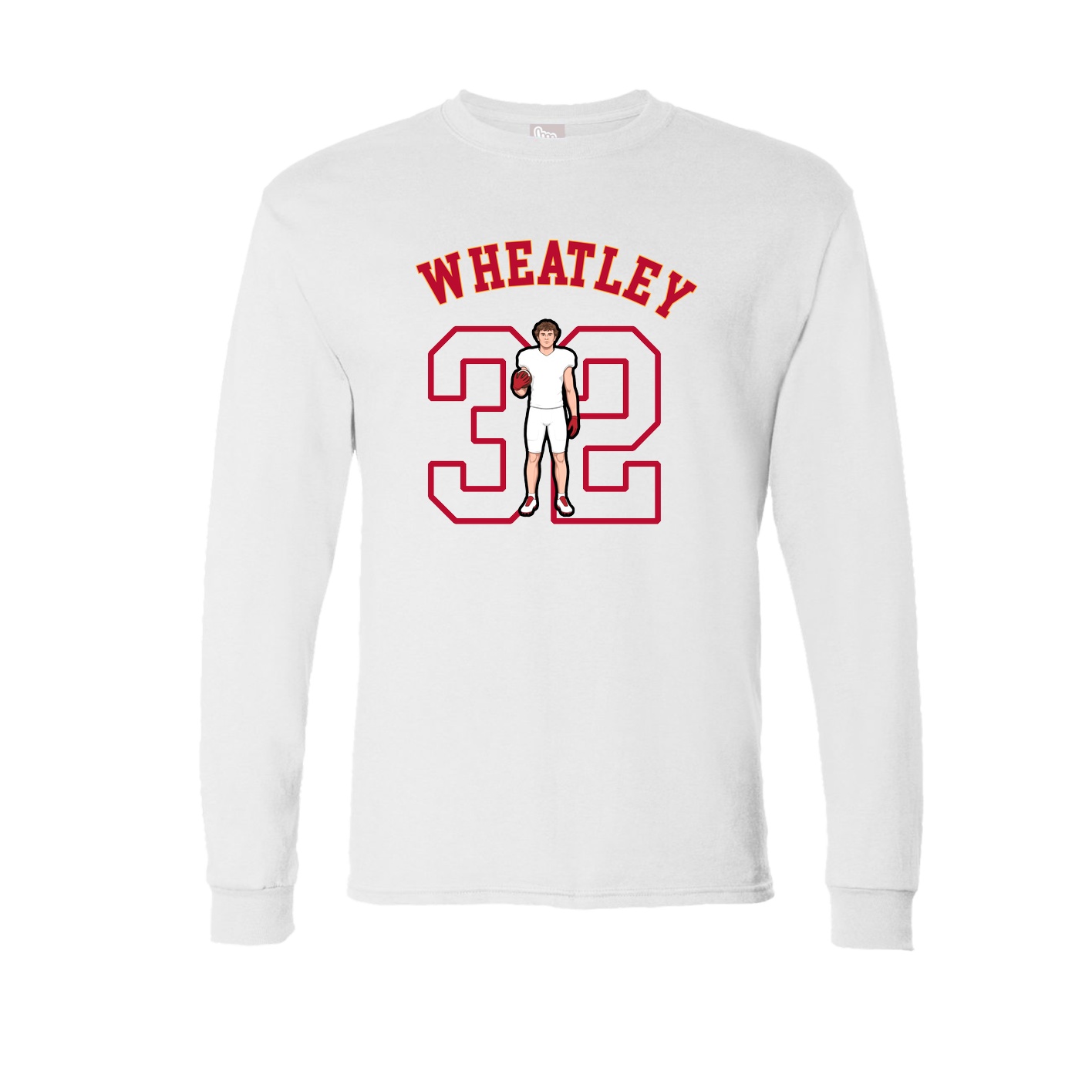 Long Sleeve Tee — Shirsey Arch in White