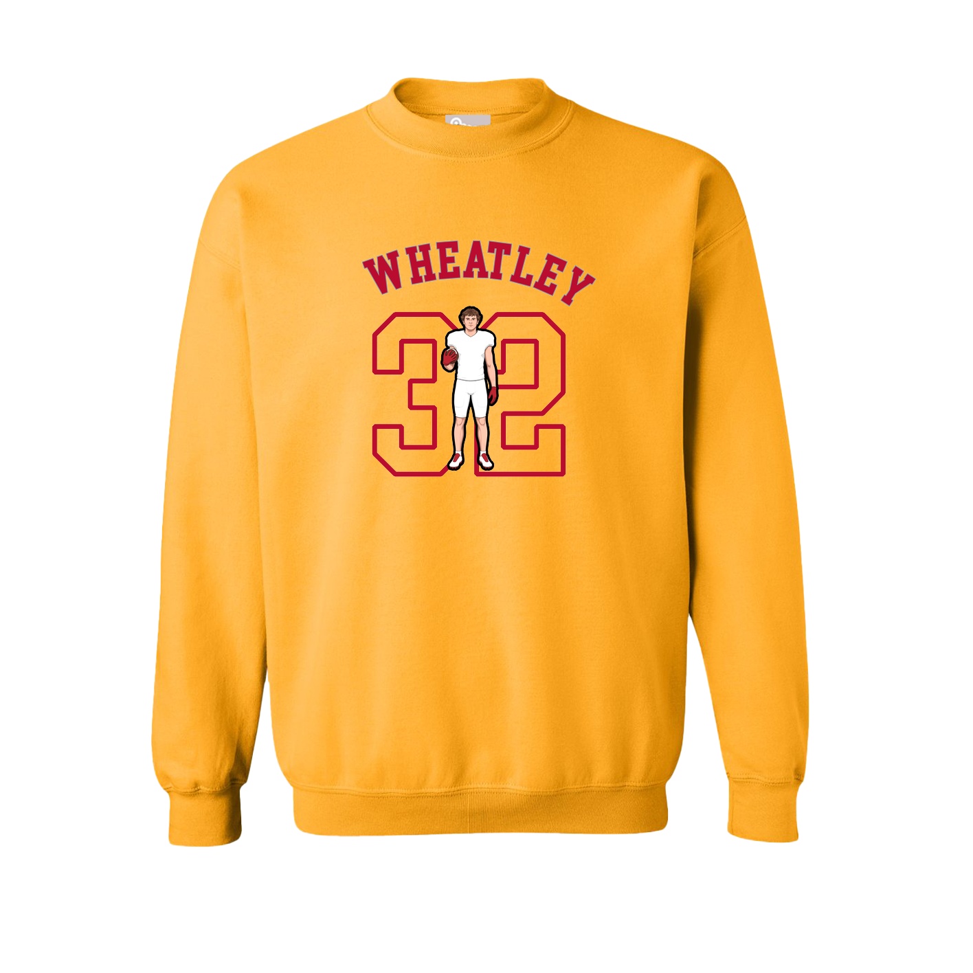 Fleece Crew — Shirsey Arch in Gold
