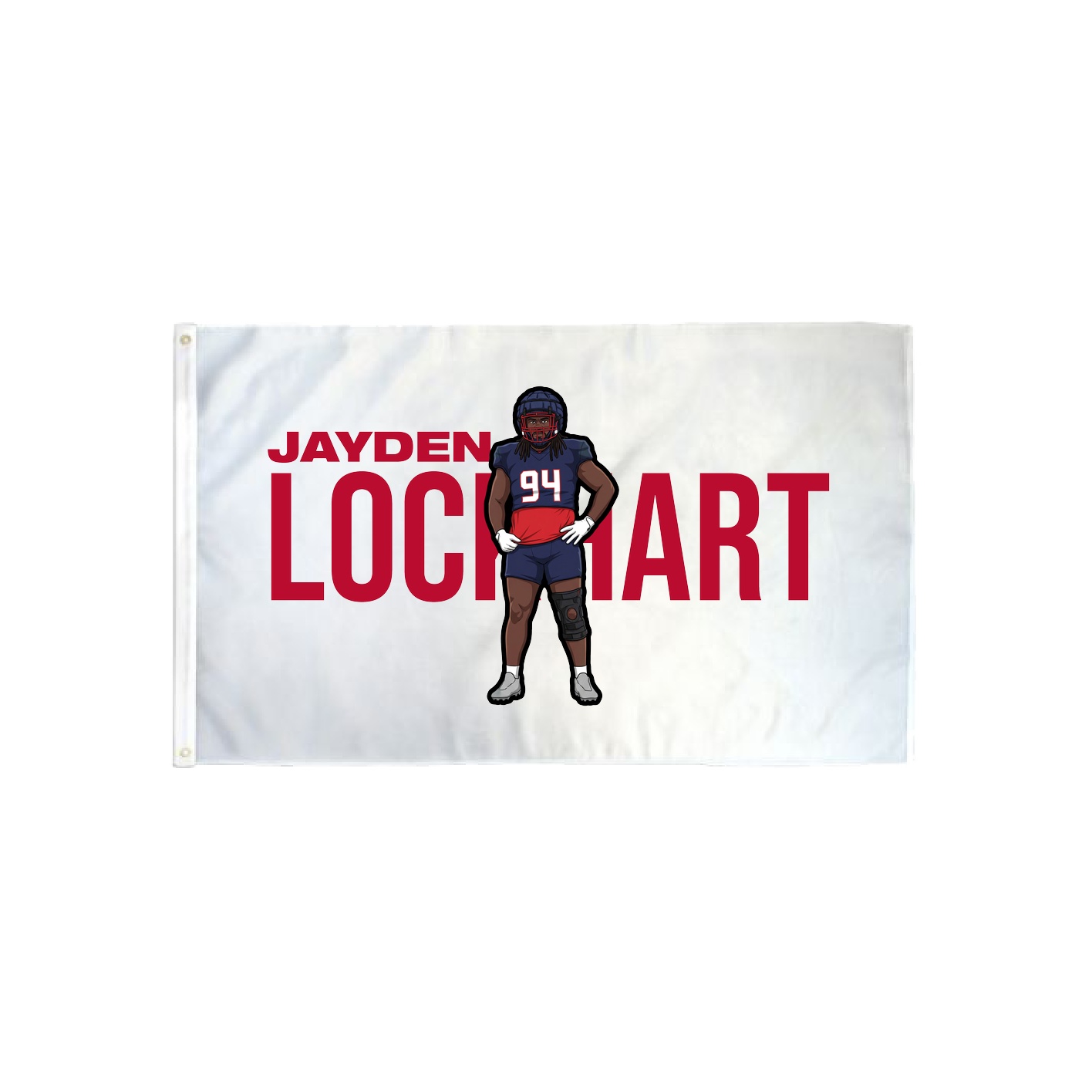 3x5 Flag — Player Name in Classic