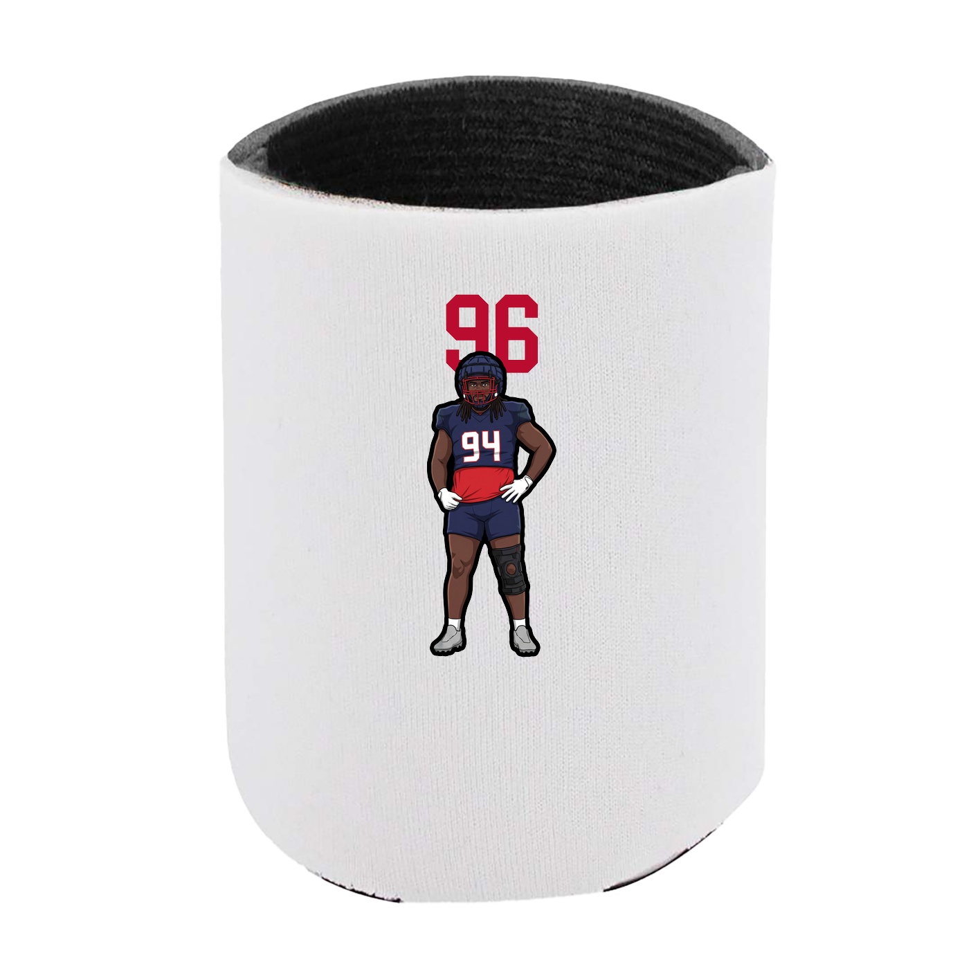 Can Holder — Number Top in White