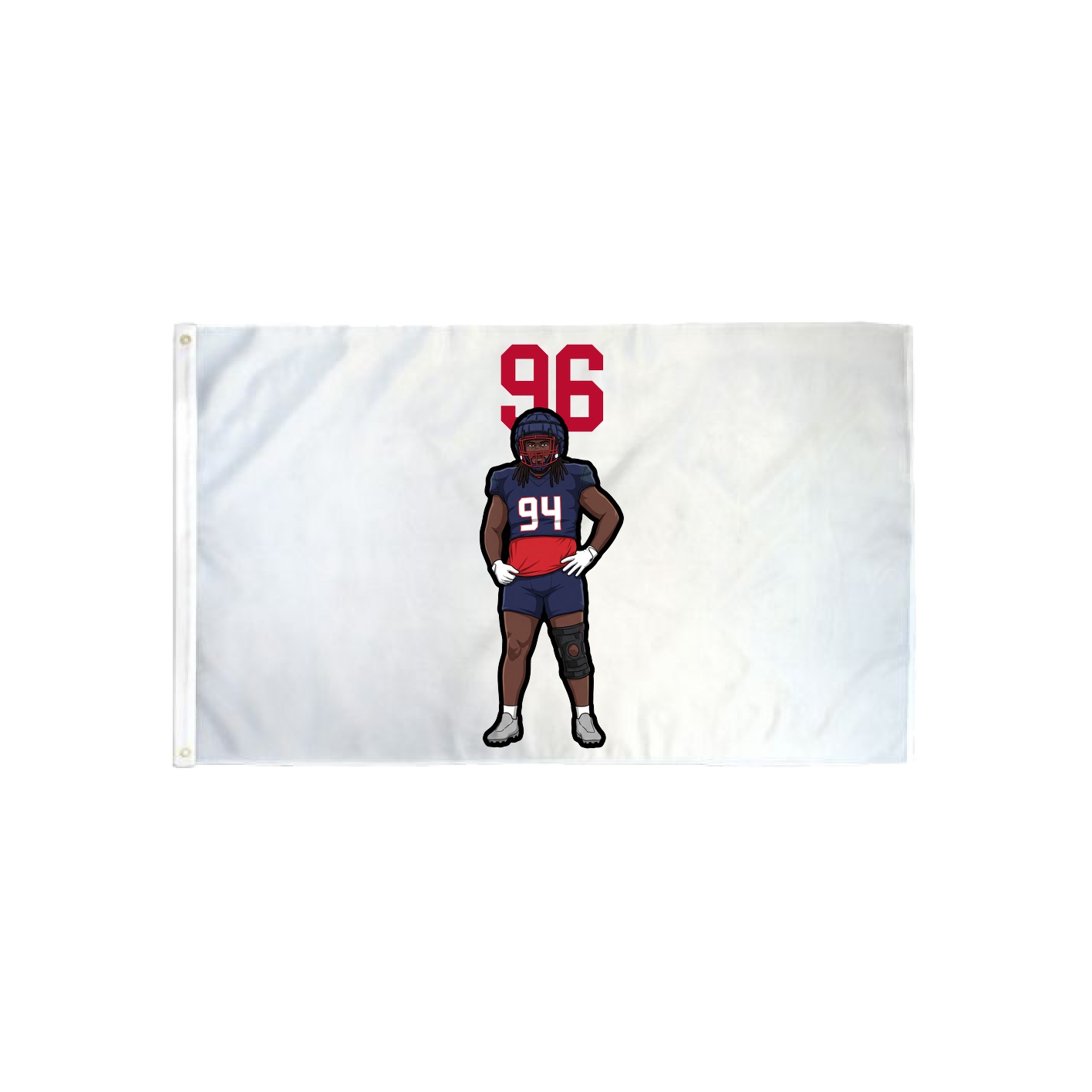 3x5 Flag — Number Top in Classic