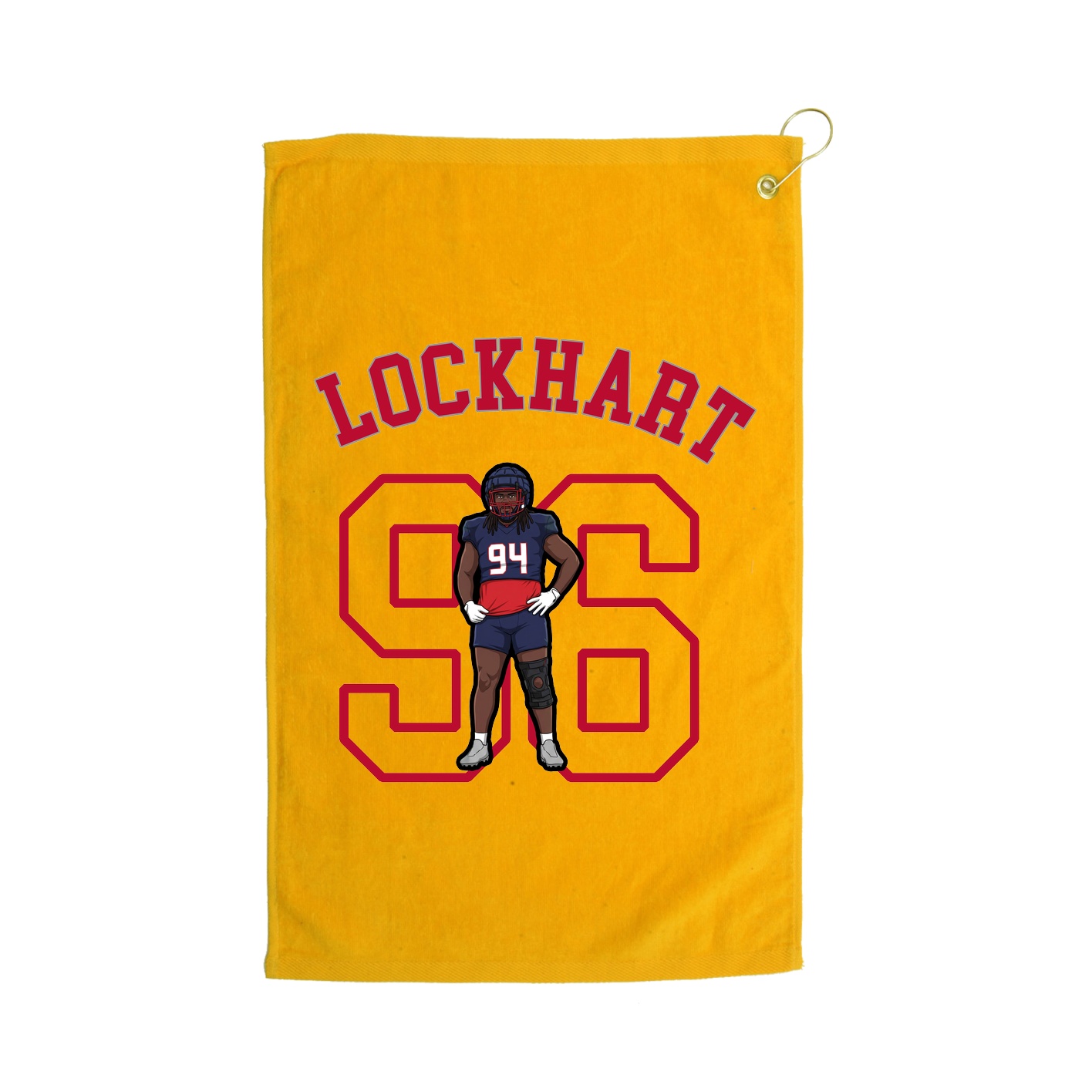 Golf Towel — Shirsey Arch in Gold