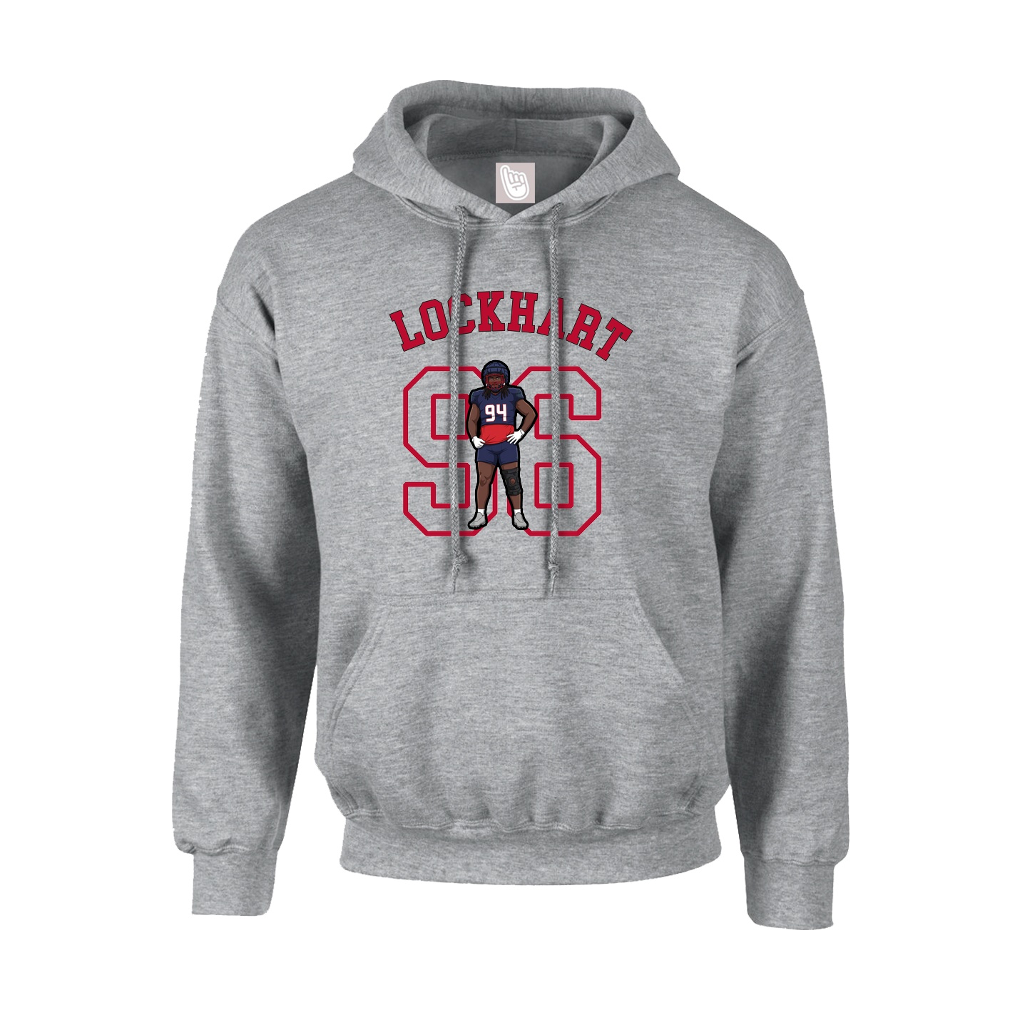 Youth Hoodie — Shirsey Arch in Grey