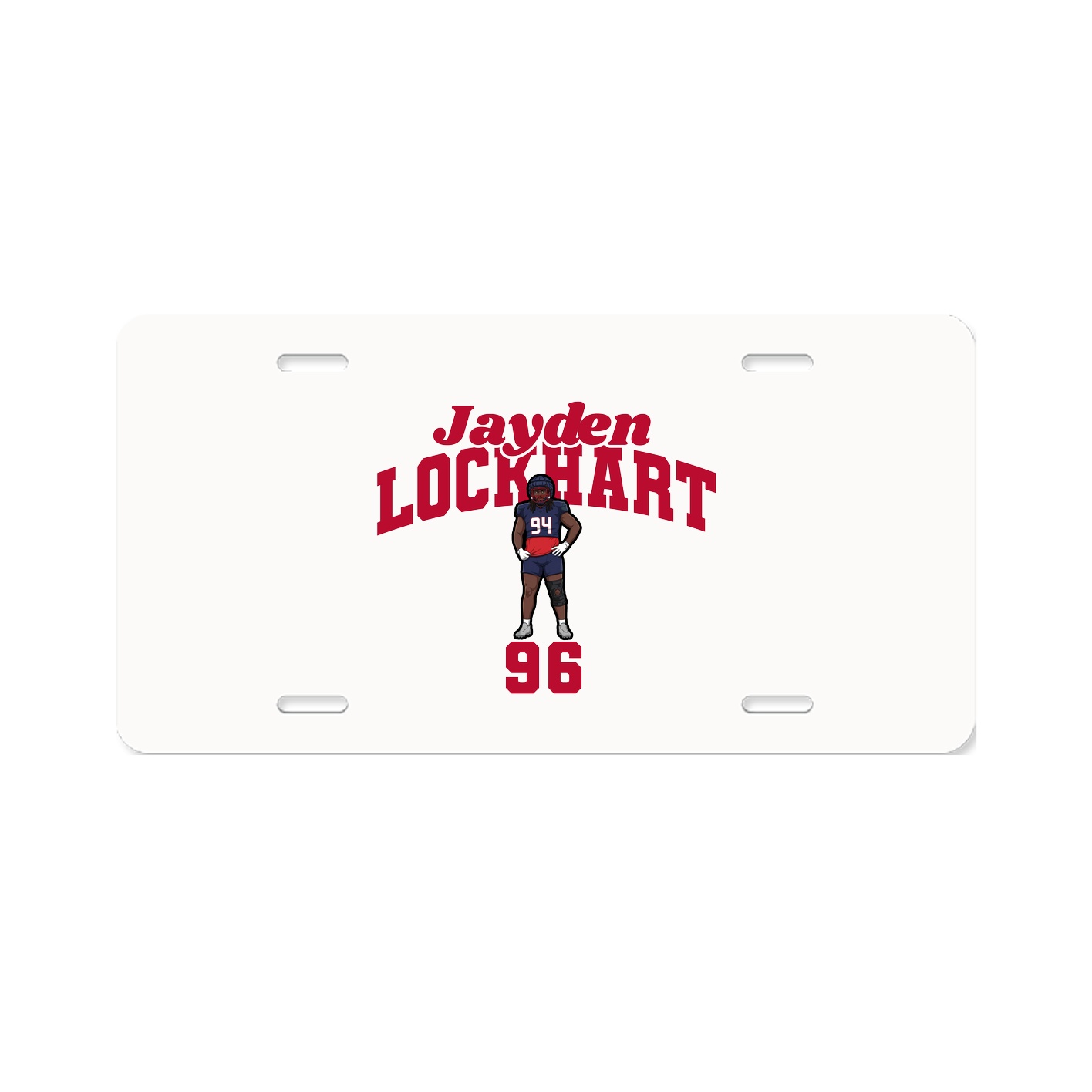 License Plate — Signature Arch in Classic