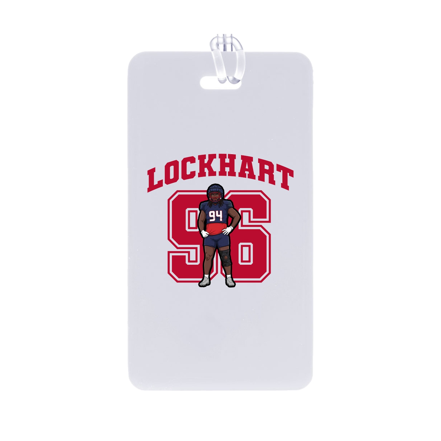 Bag Tag — Number in Classic