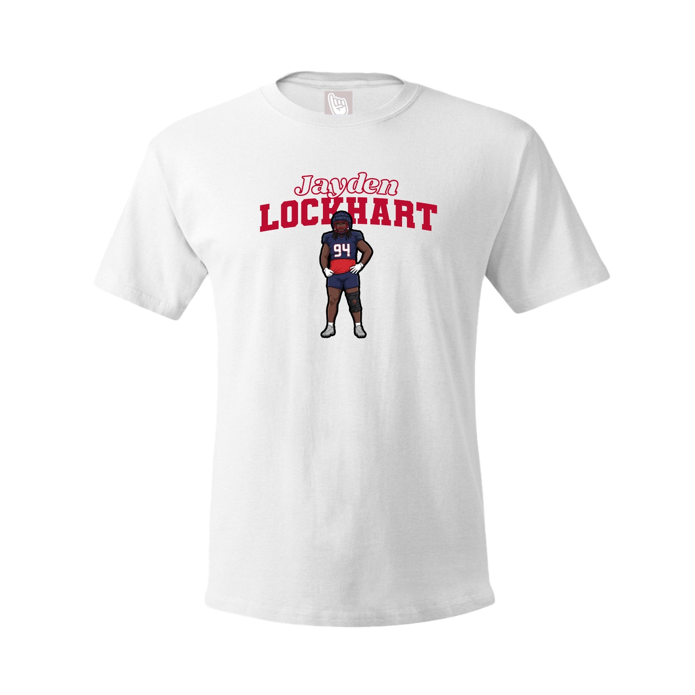 Tee — Name Arch in White