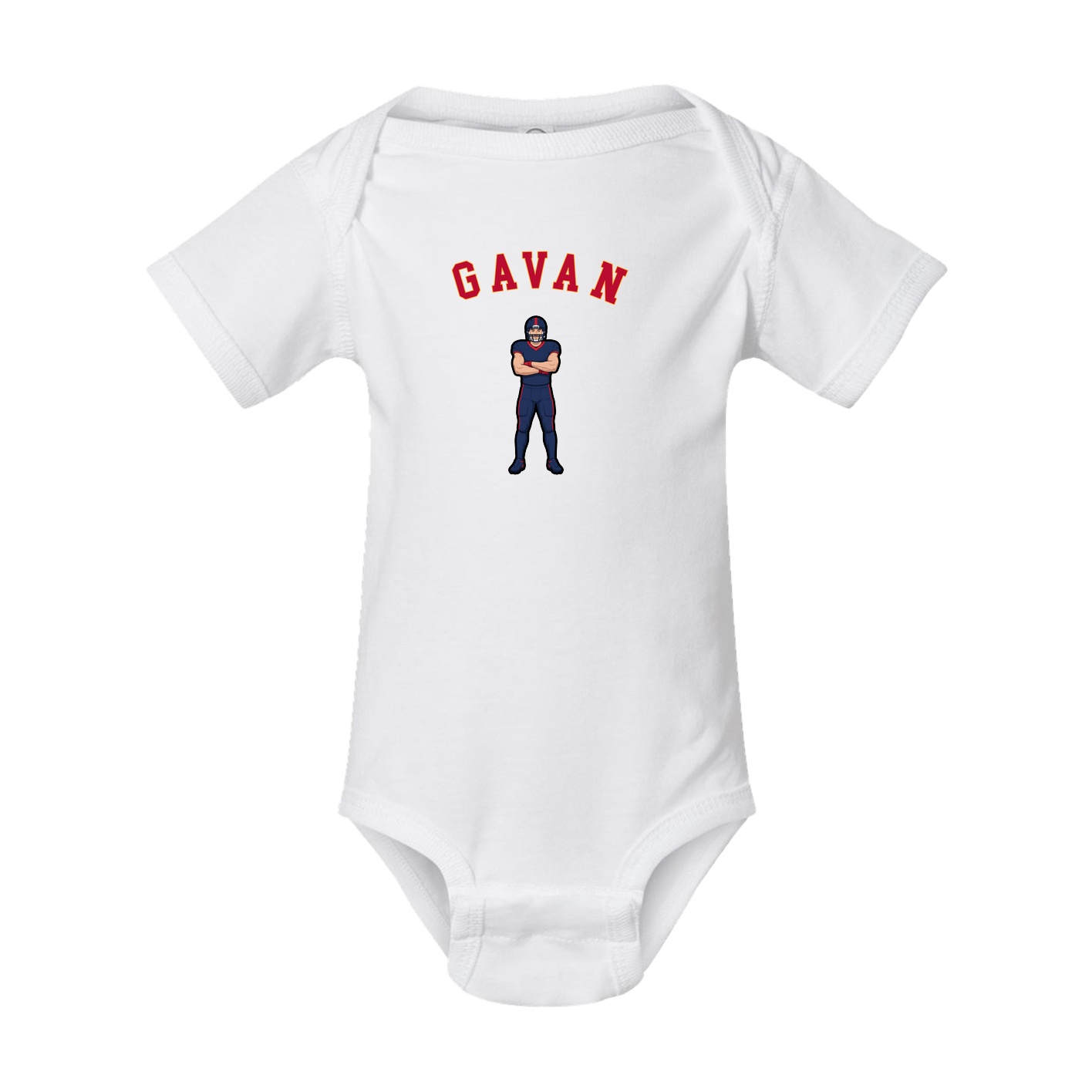 Baby Onesie — Shirsey Arch in White