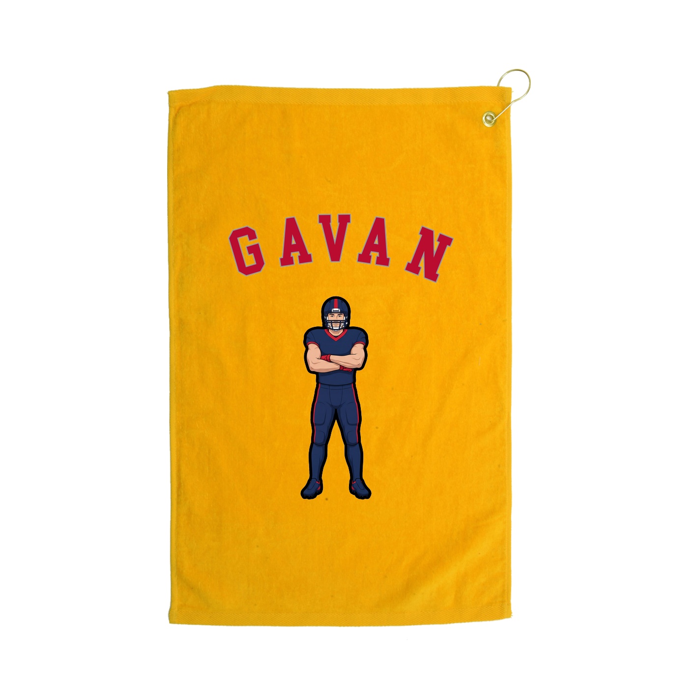 Golf Towel — Shirsey Arch in Gold