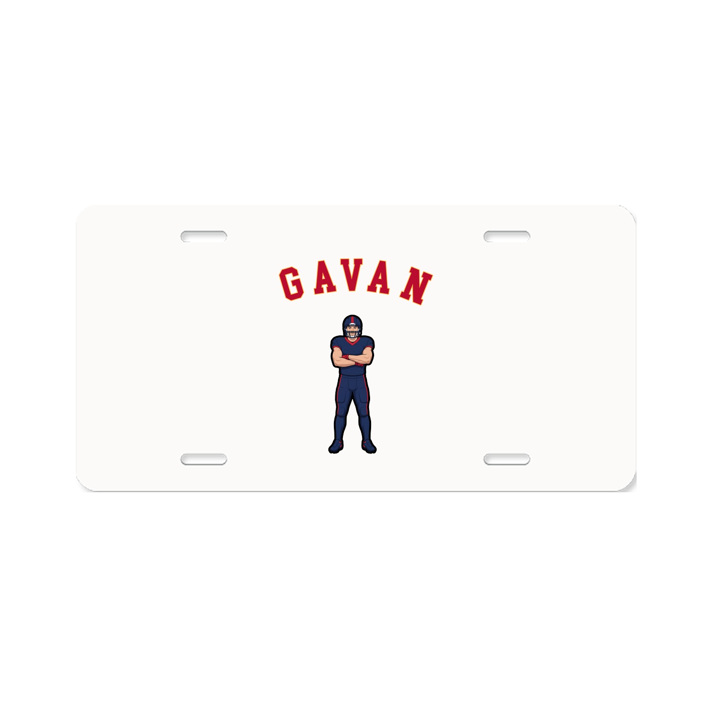 License Plate — Shirsey Arch in Classic