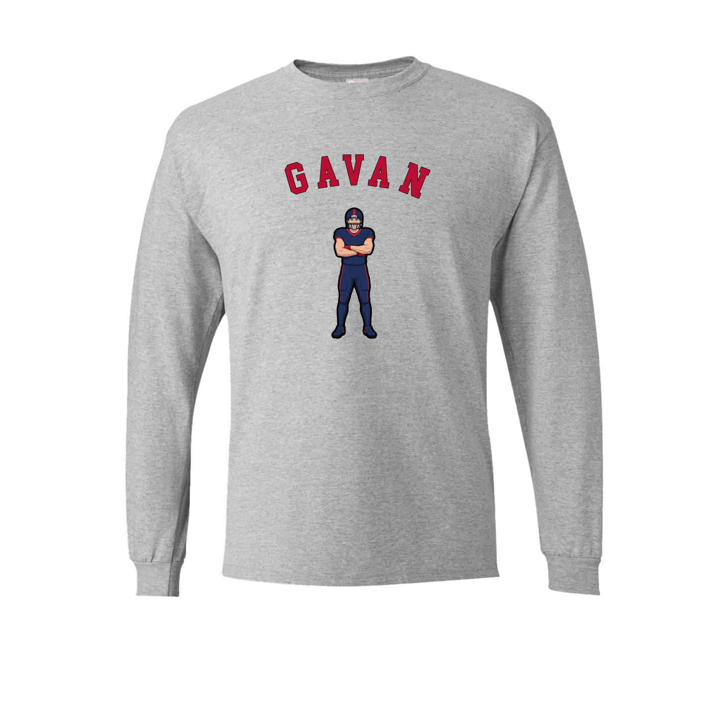 Long Sleeve Tee — Shirsey Arch in Grey