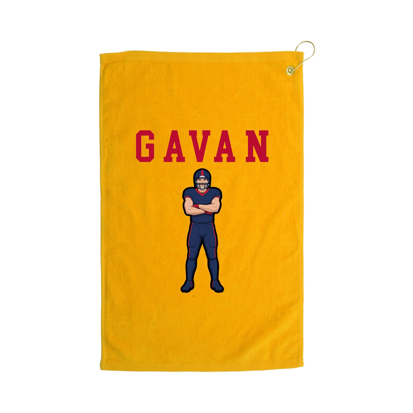 Golf Towel — Shirsey in Gold