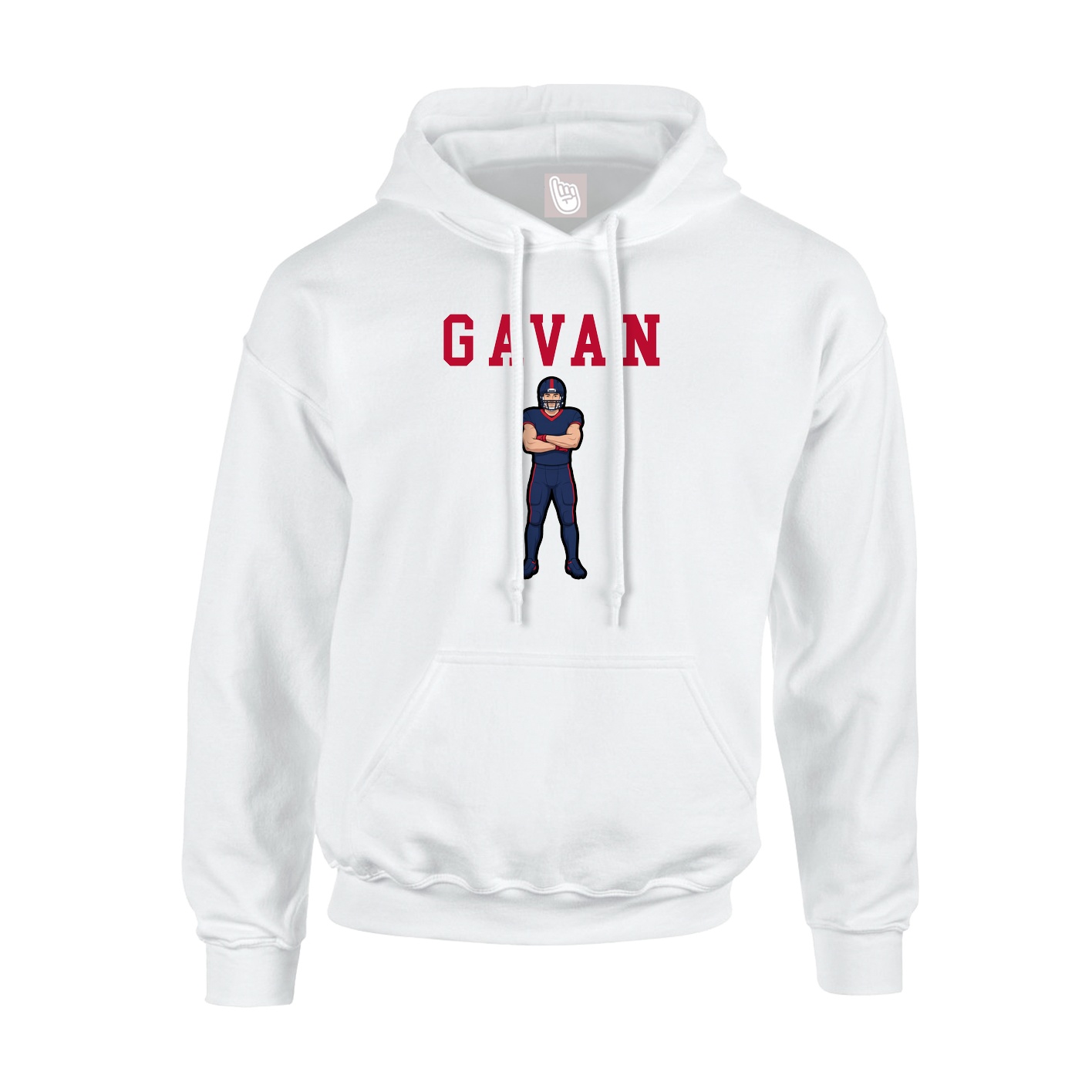 Youth Hoodie — Shirsey in White
