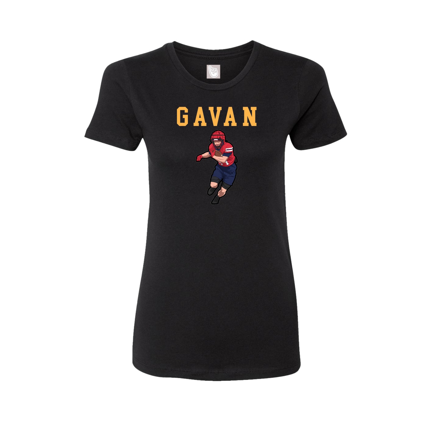 Fitted Women's Tee — Shirsey in Black