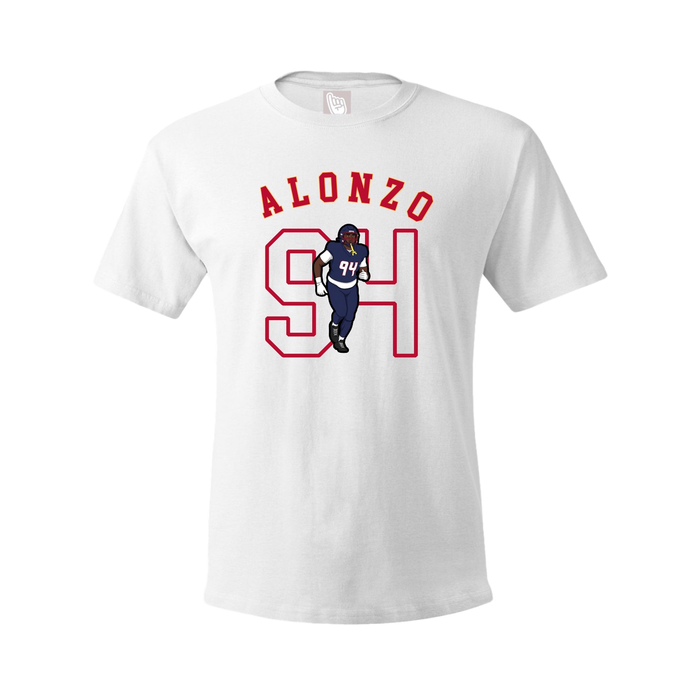 Youth Tee — Shirsey Arch in White