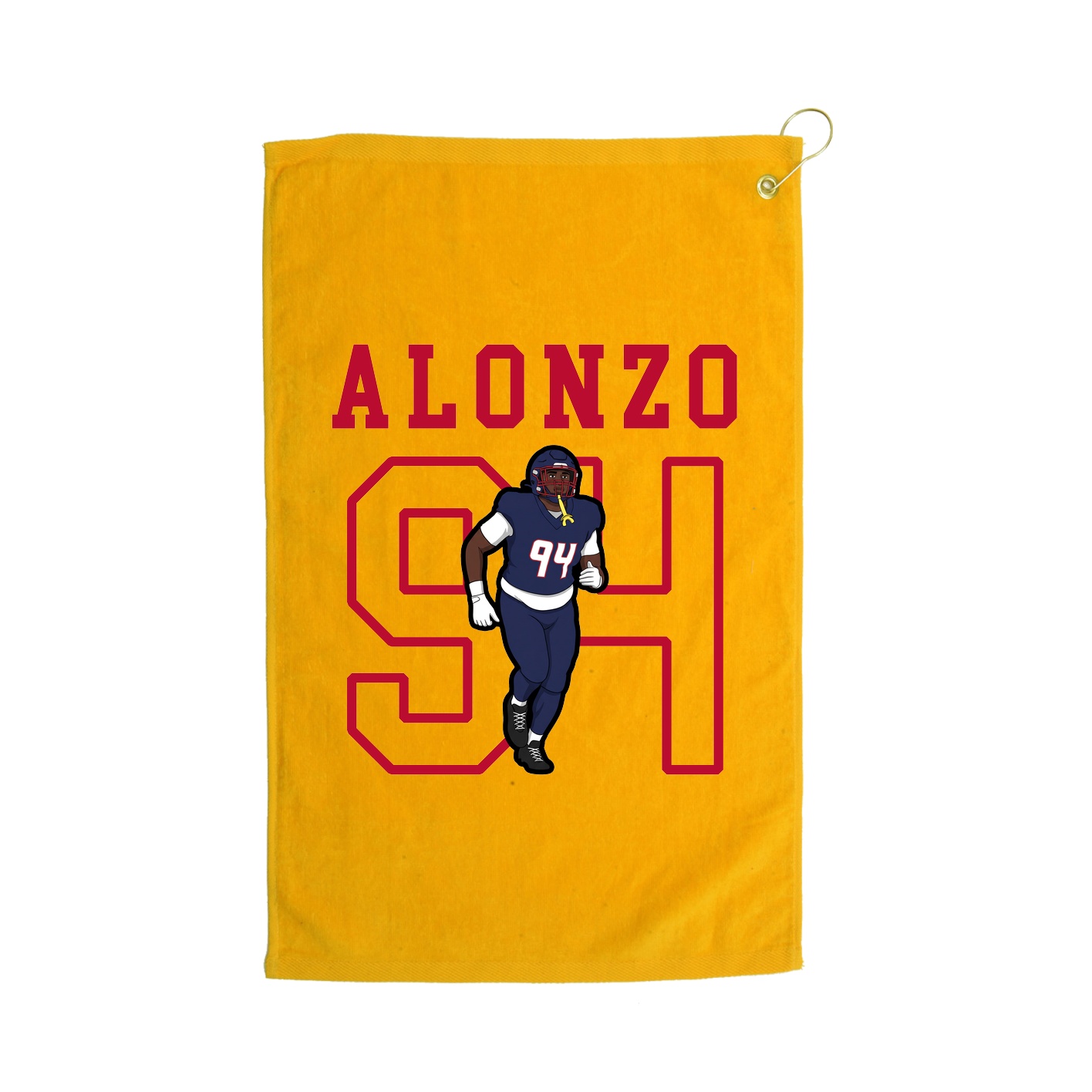 Golf Towel — Shirsey in Gold