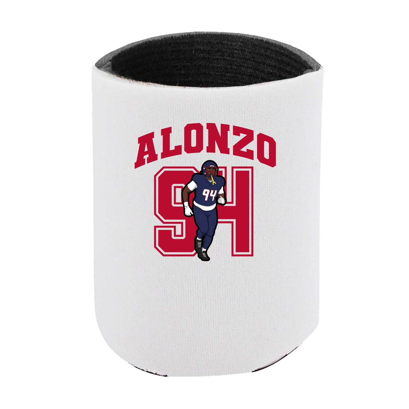 Can Holder — Number in White