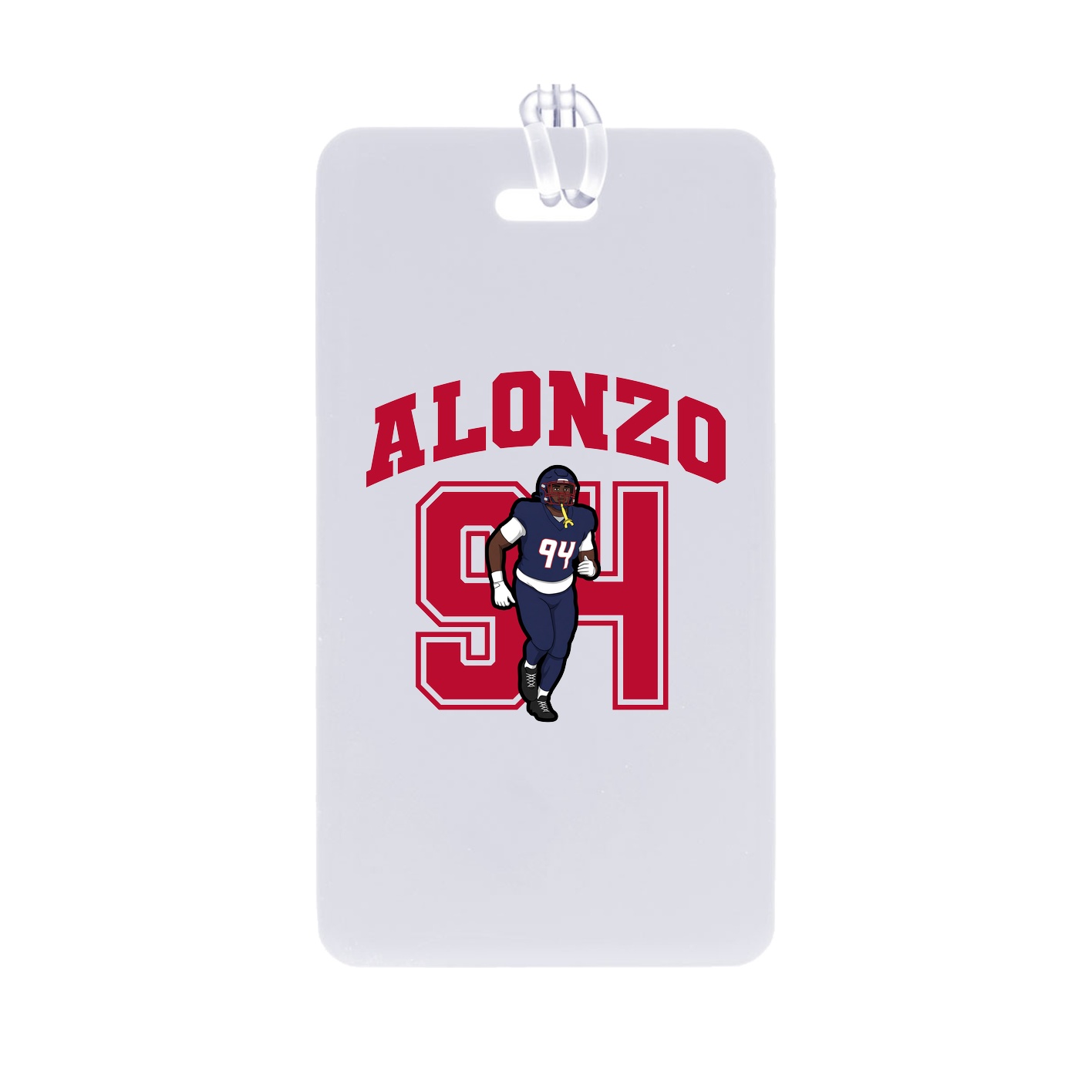 Bag Tag — Number in Classic