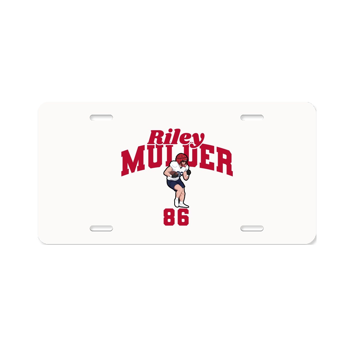 License Plate — Signature Arch in Classic