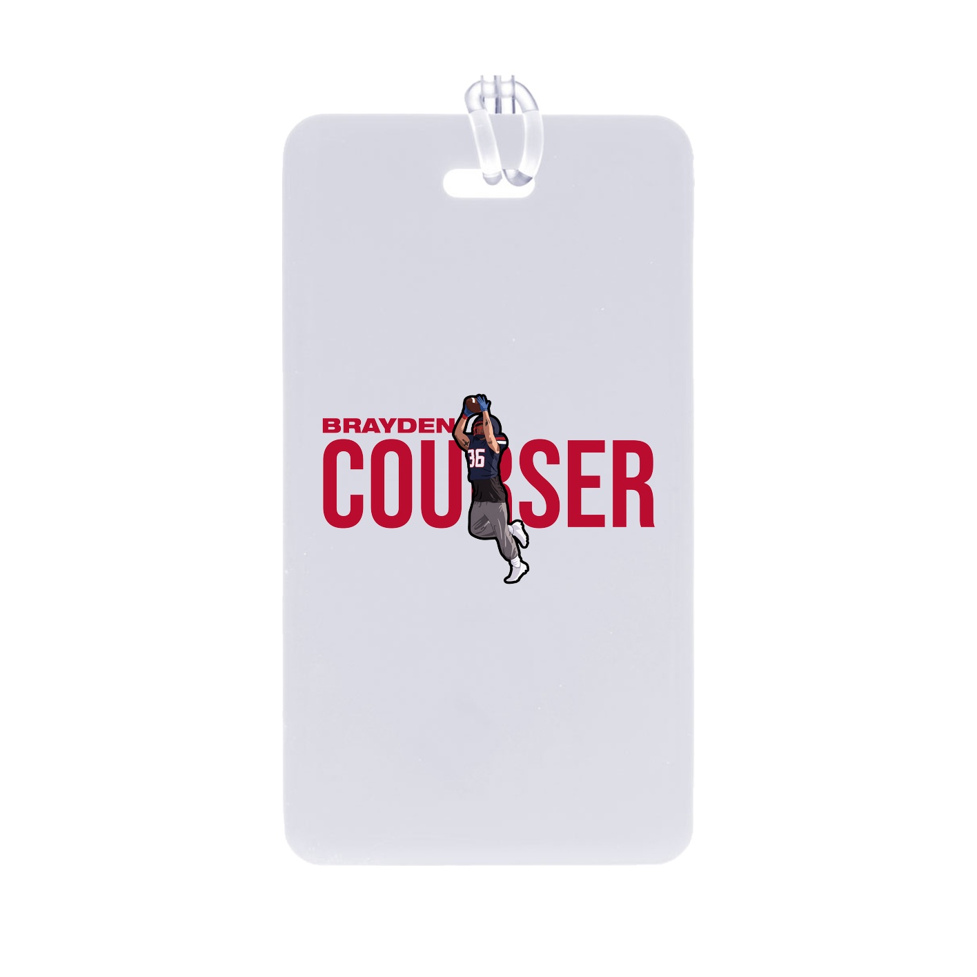 Bag Tag — Player Name in Classic