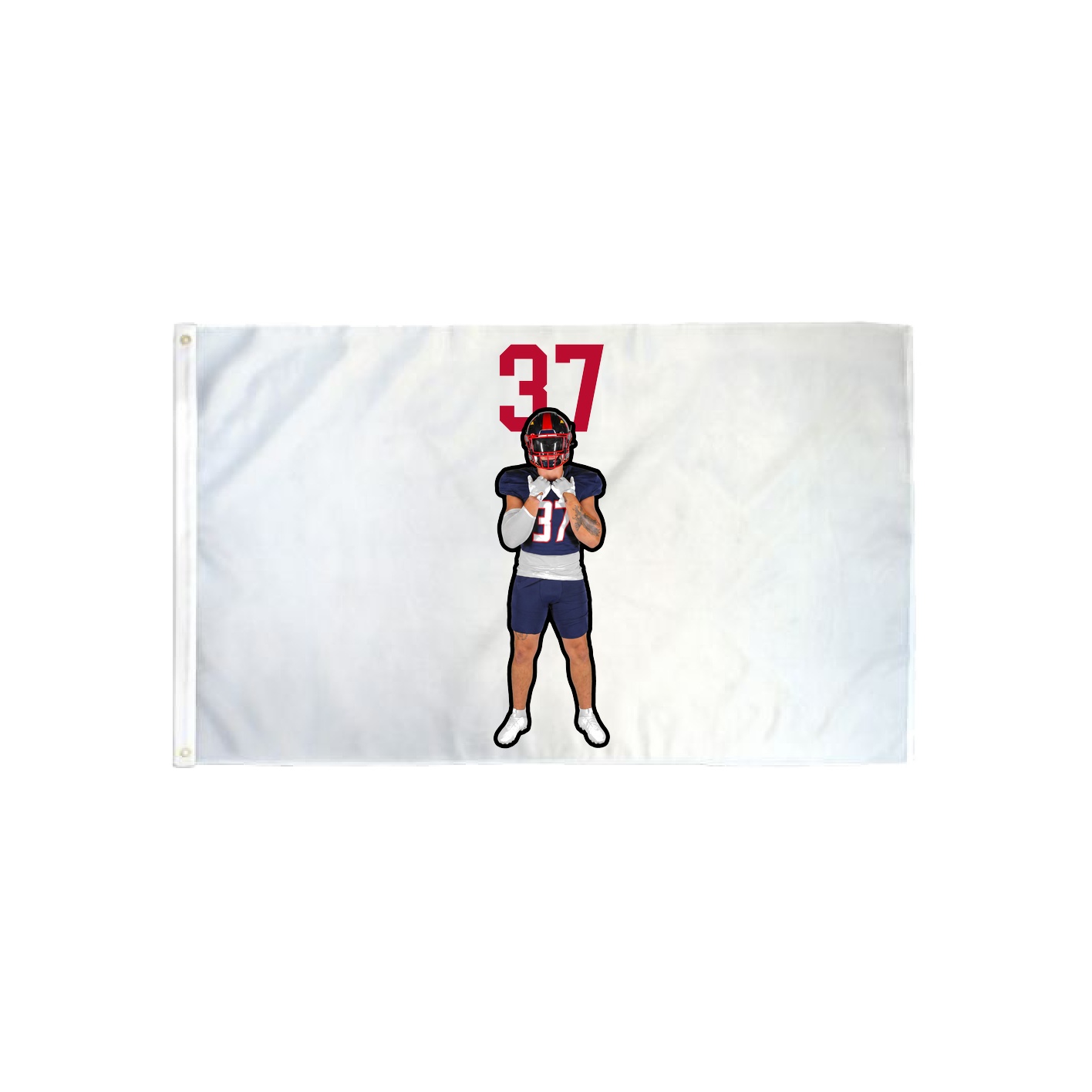 3x5 Flag — Number Top in Classic