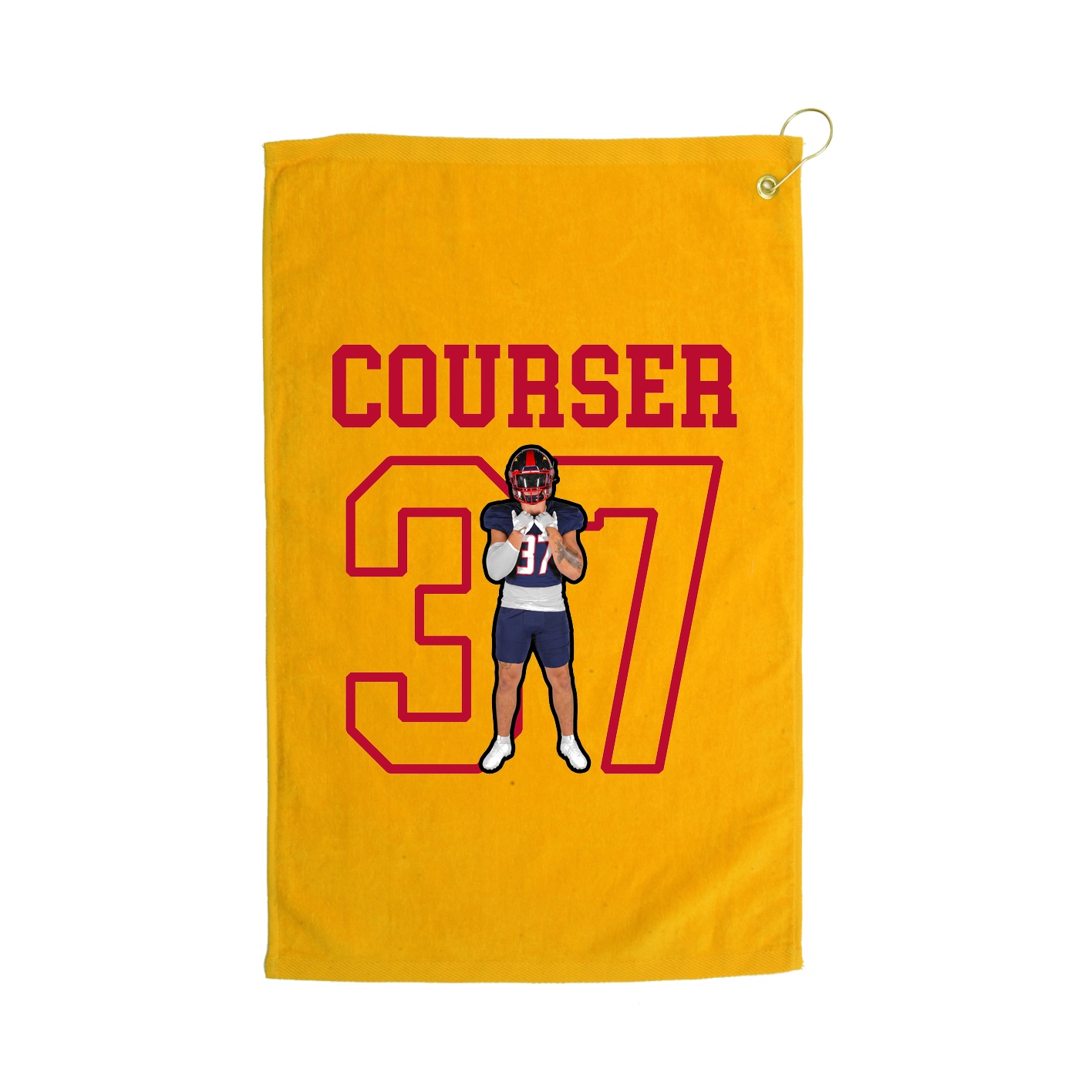 Golf Towel — Shirsey in Gold
