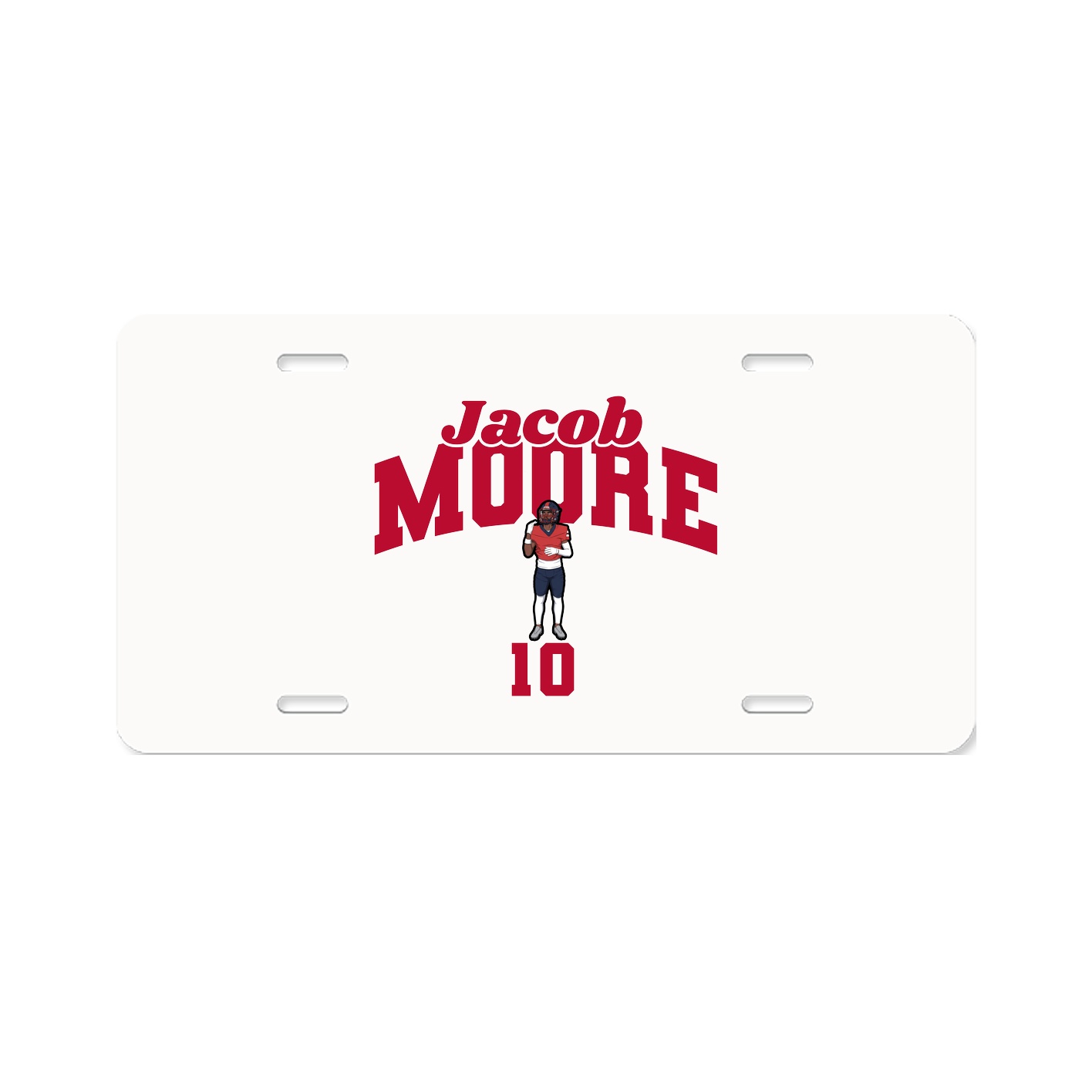 License Plate — Signature Arch in Classic