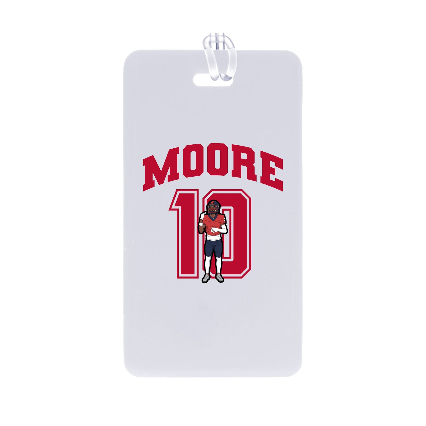 Bag Tag — Number in Classic