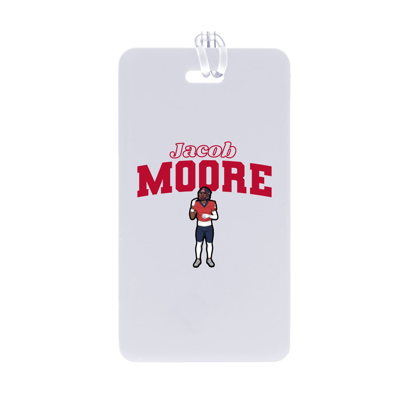 Bag Tag — Name Arch in Classic