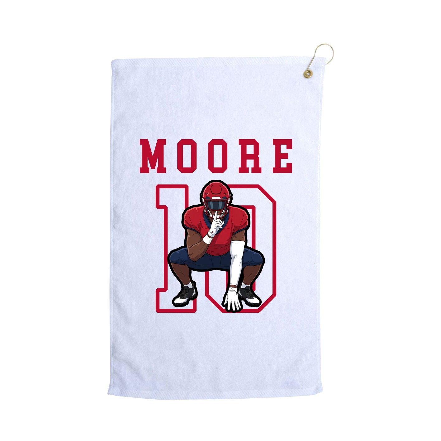 Golf Towel — Shirsey in White