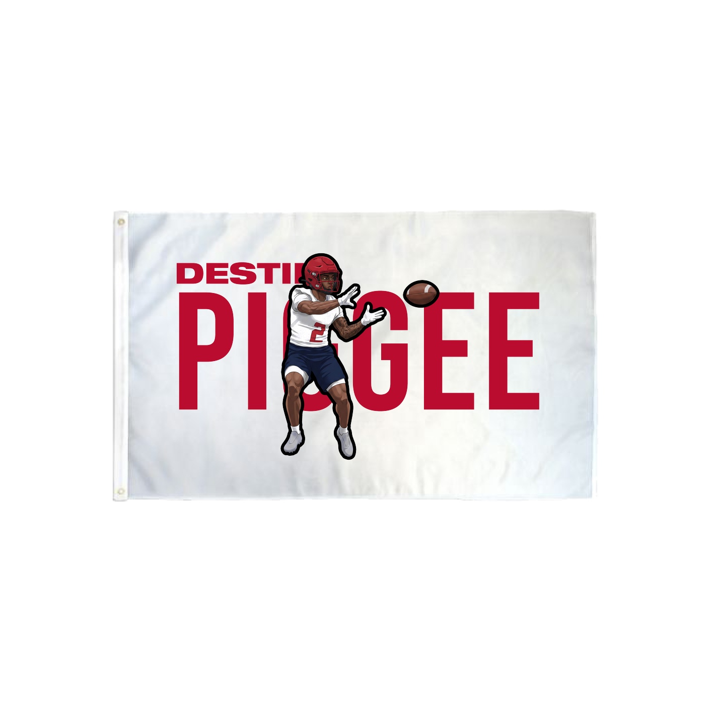 3x5 Flag — Player Name in Classic
