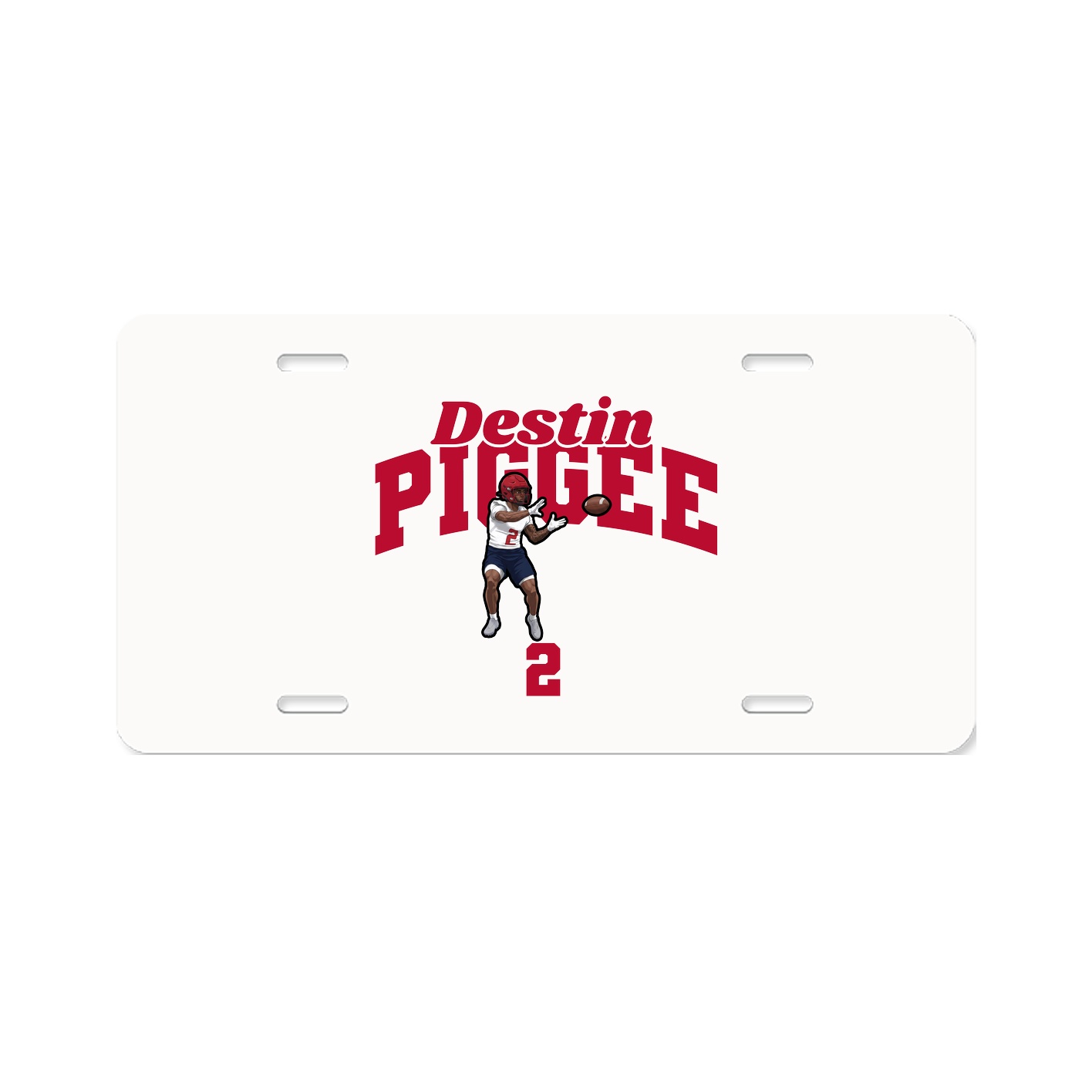 License Plate — Signature Arch in Classic