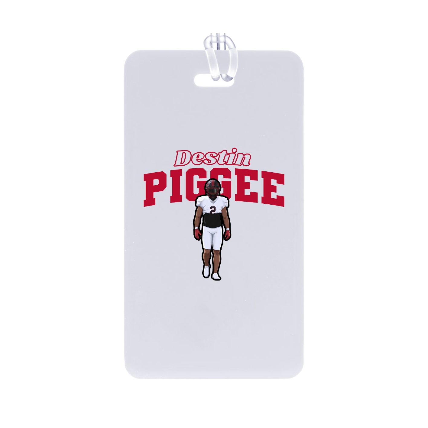 Bag Tag — Name Arch in Classic