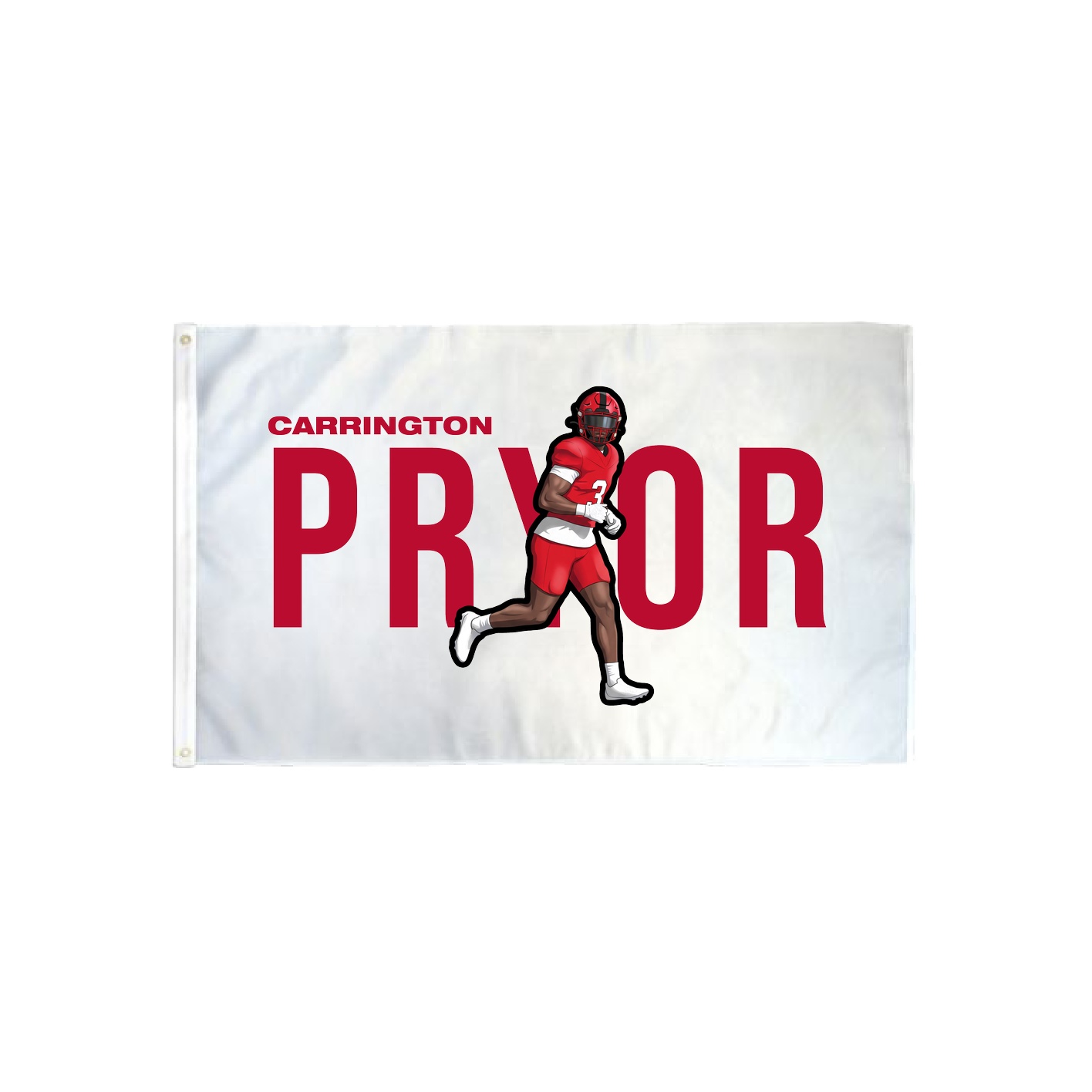 3x5 Flag — Player Name in Classic