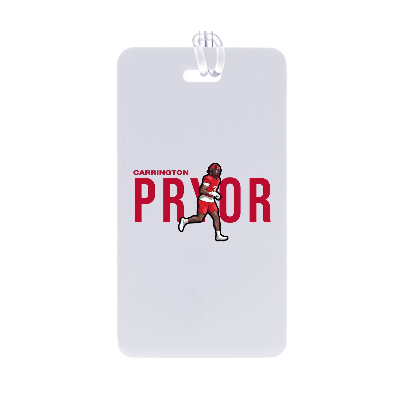 Bag Tag — Player Name in Classic