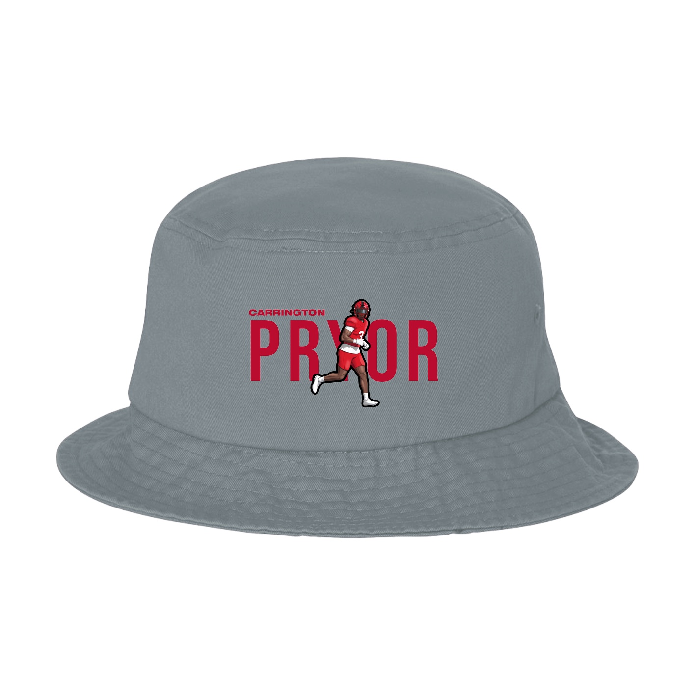 Bucket Cap — Player Name in Grey