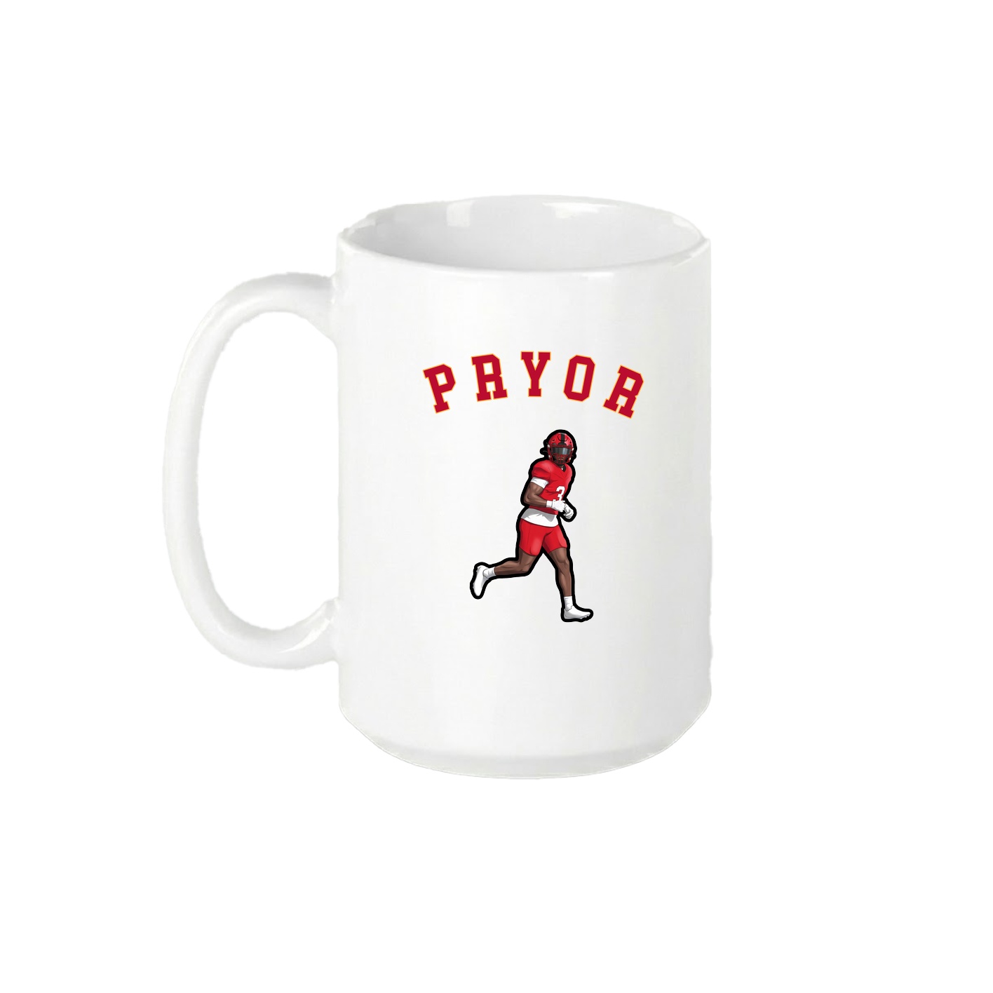 15oz Coffee Mug — Shirsey Arch in White