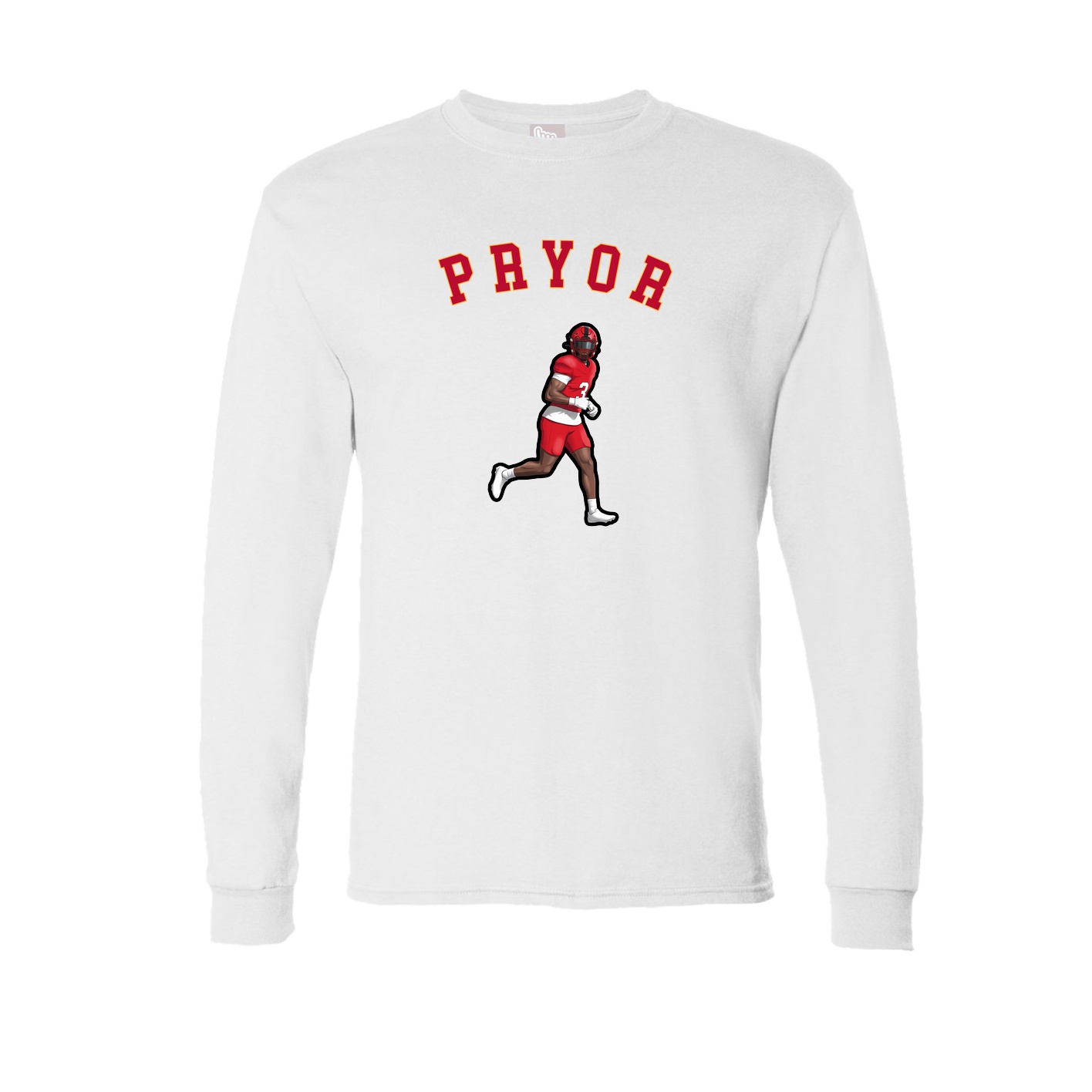 Long Sleeve Tee — Shirsey Arch in White