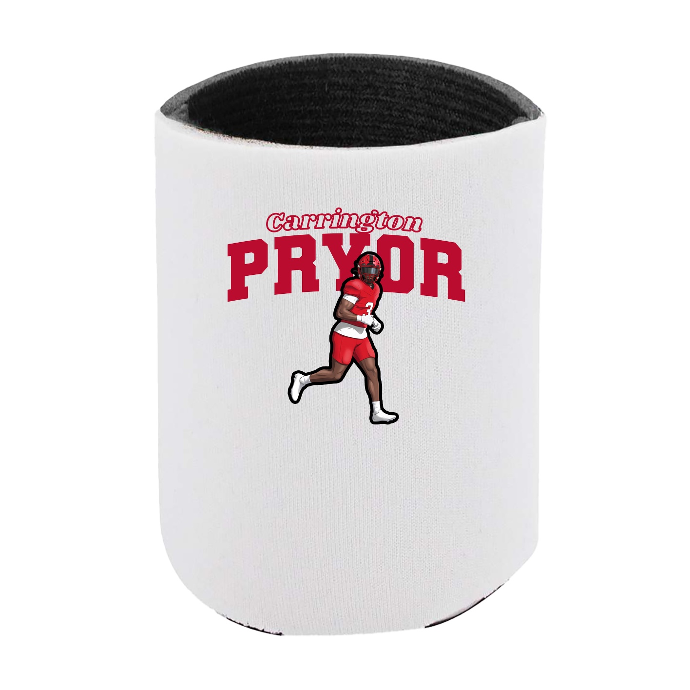 Can Holder — Name Arch in White