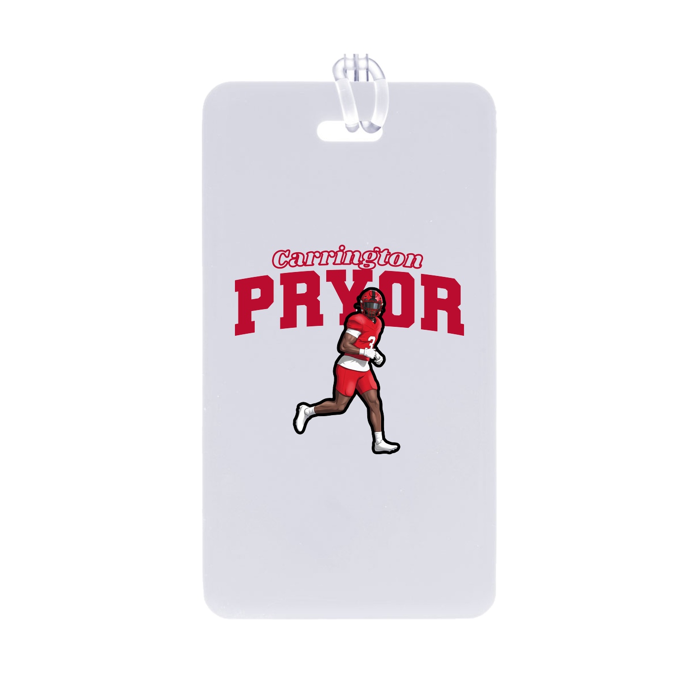 Bag Tag — Name Arch in Classic