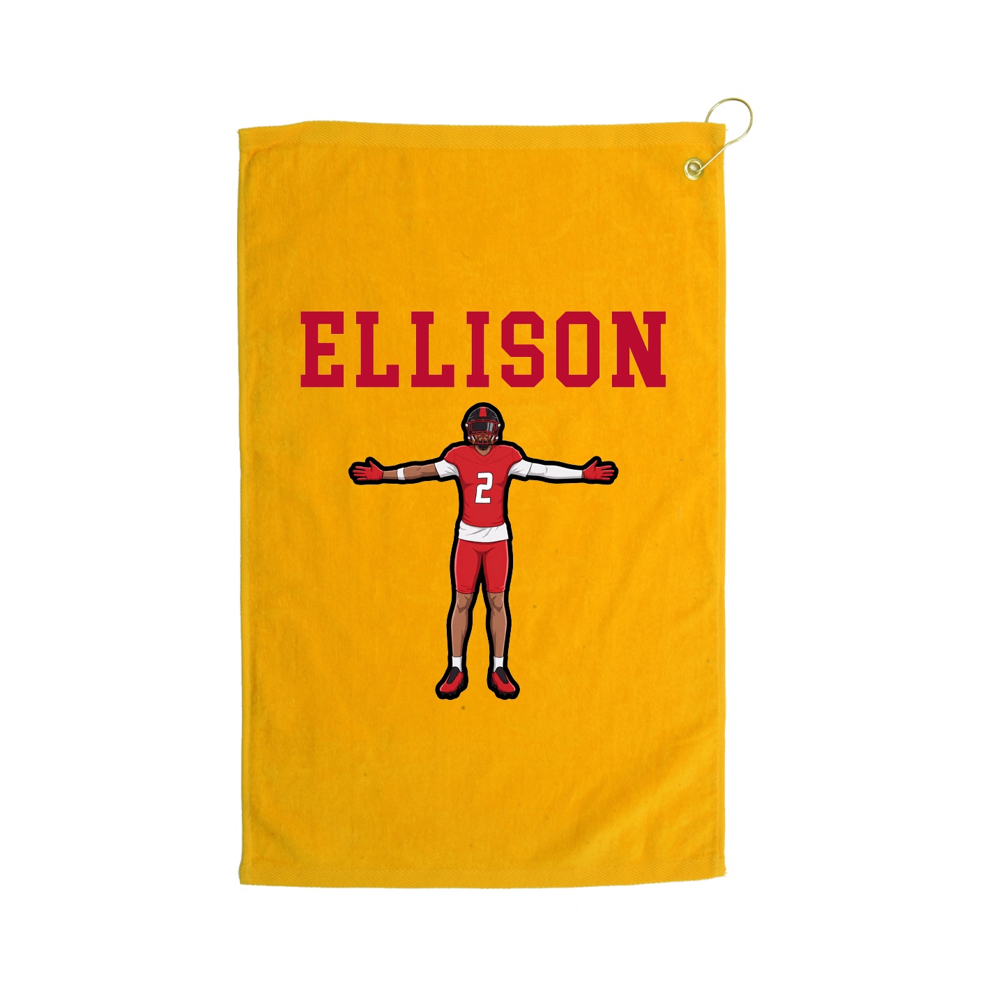 Golf Towel — Shirsey in Gold