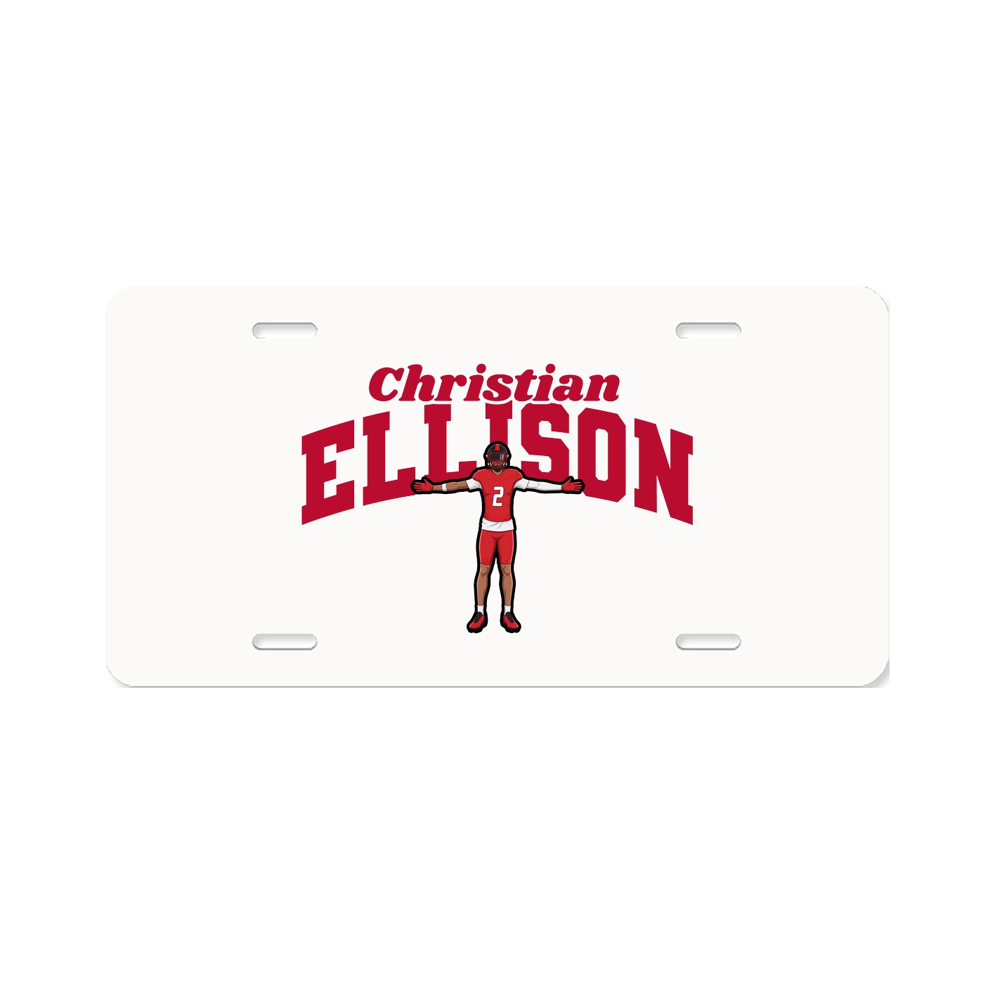License Plate — Signature Arch in Classic